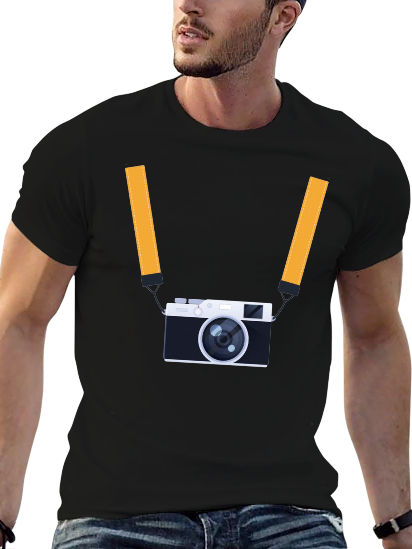 Retro Camera Graphic Tee - Photographers Style