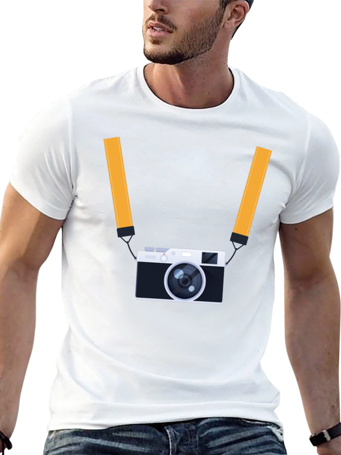 Retro Camera Graphic Tee - Photographers Style