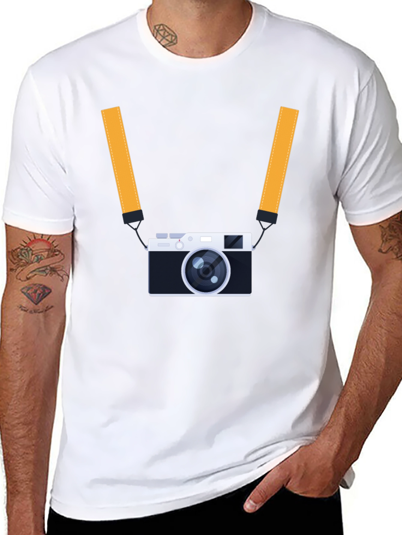 Retro Camera Graphic Tee - Photographers Style