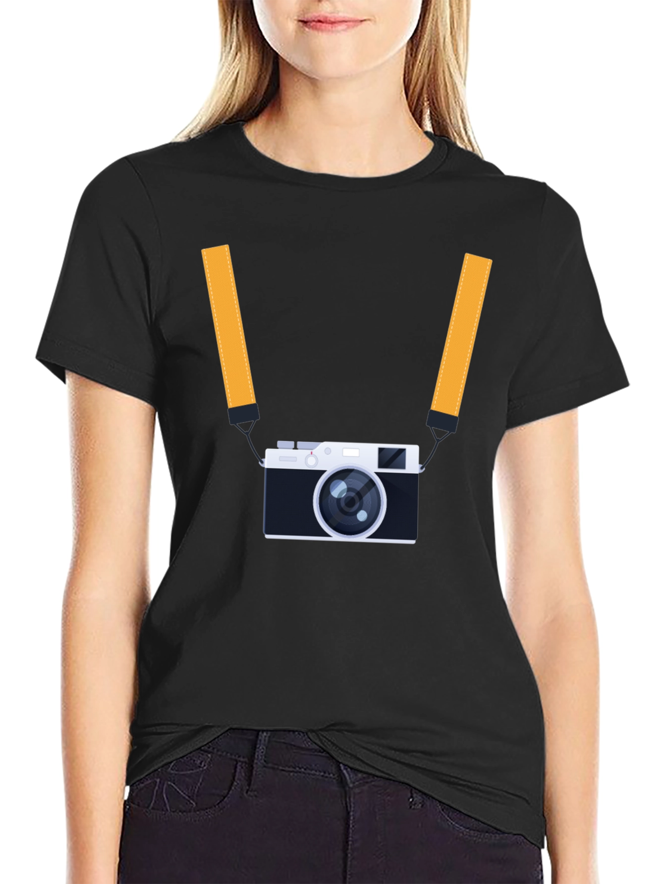 Retro Camera Graphic Tee - Photographers Style