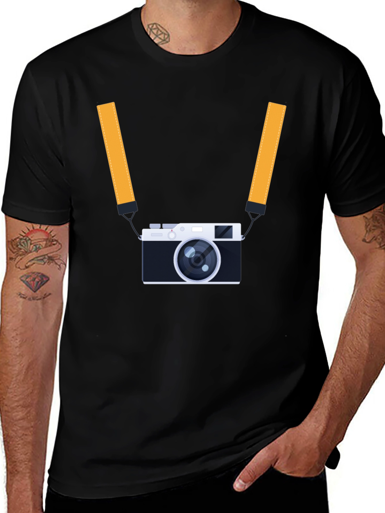 Retro Camera Graphic Tee - Photographers Style