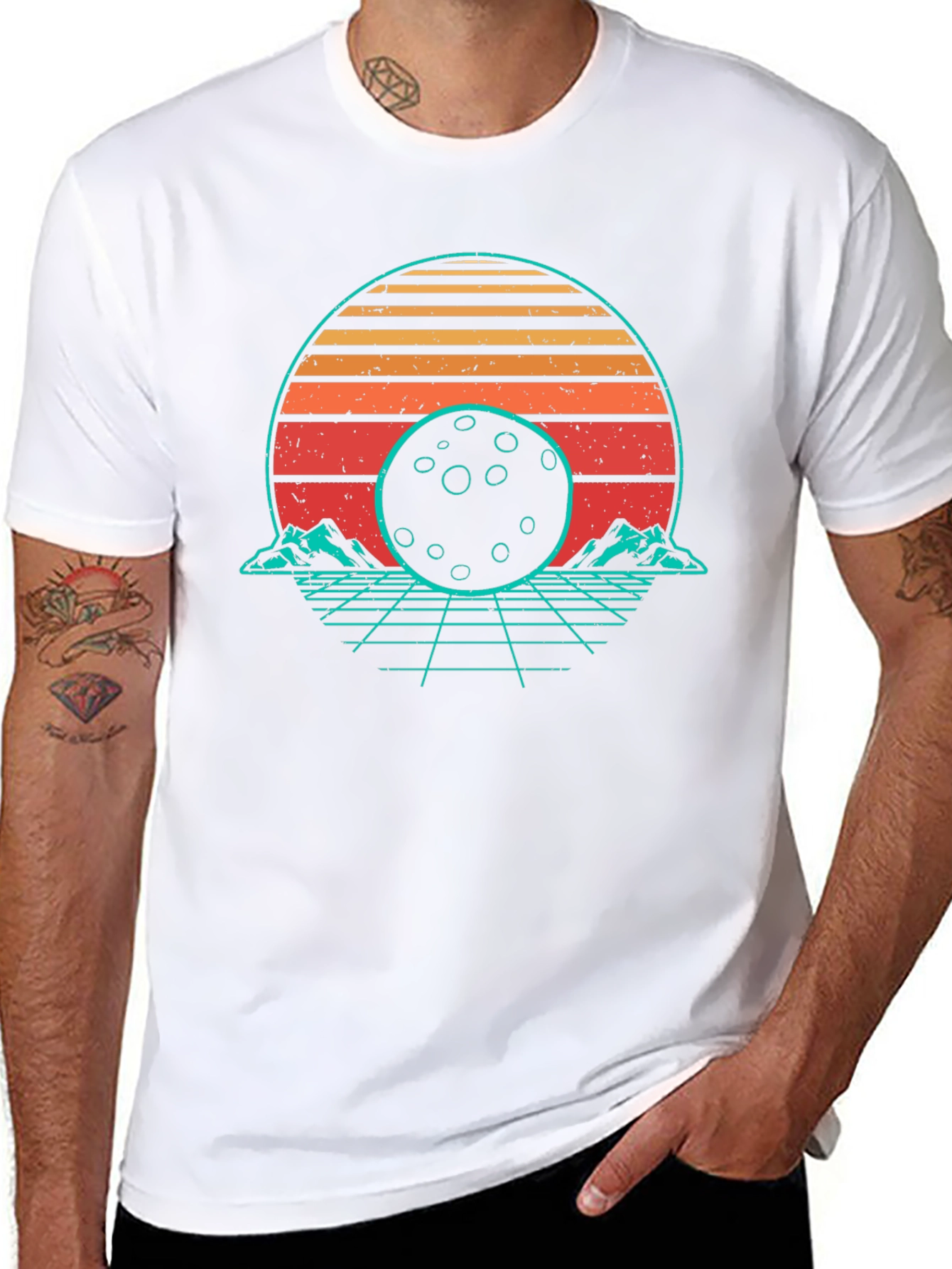Retro Moonscape T-Shirt