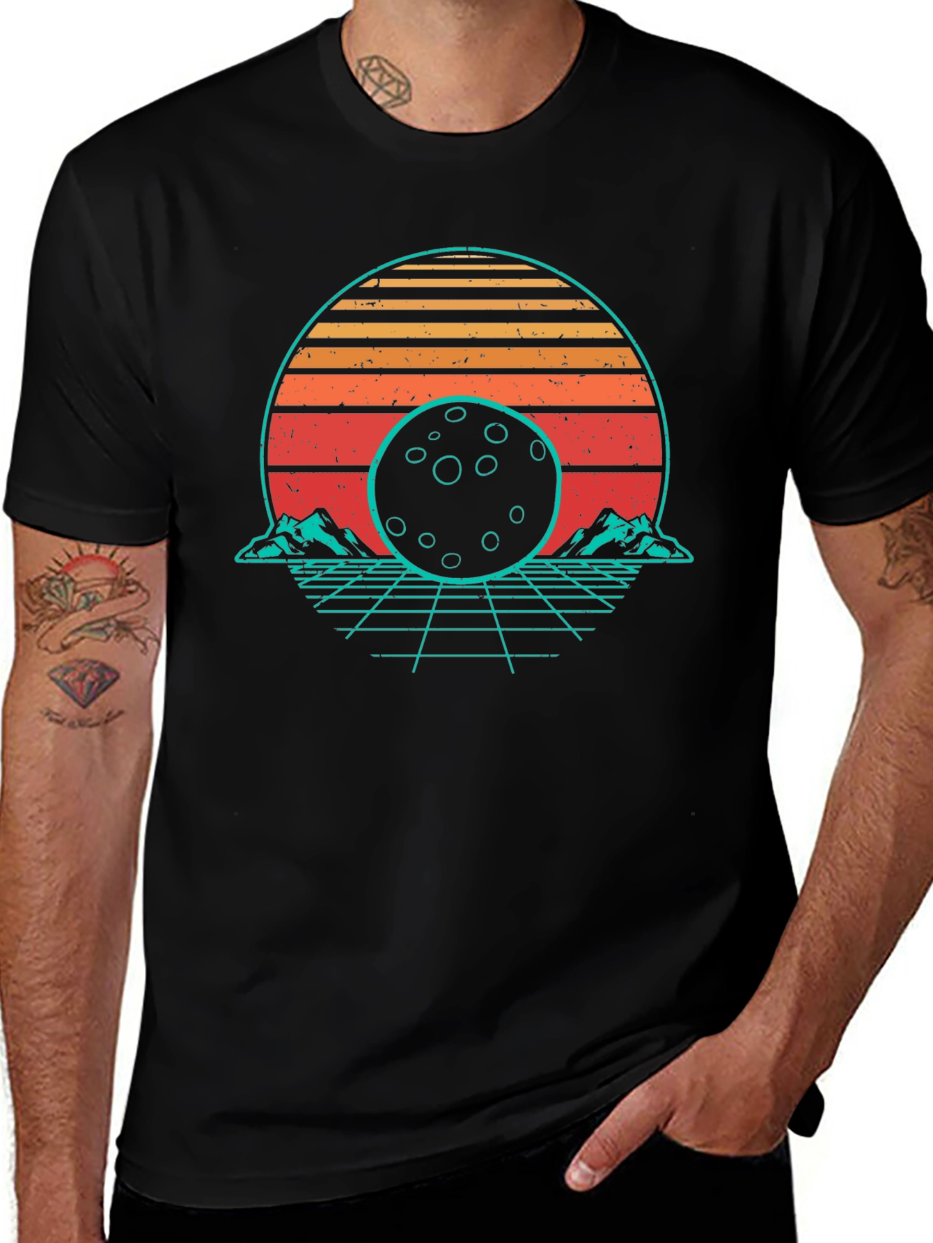 Retro Moonscape T-Shirt