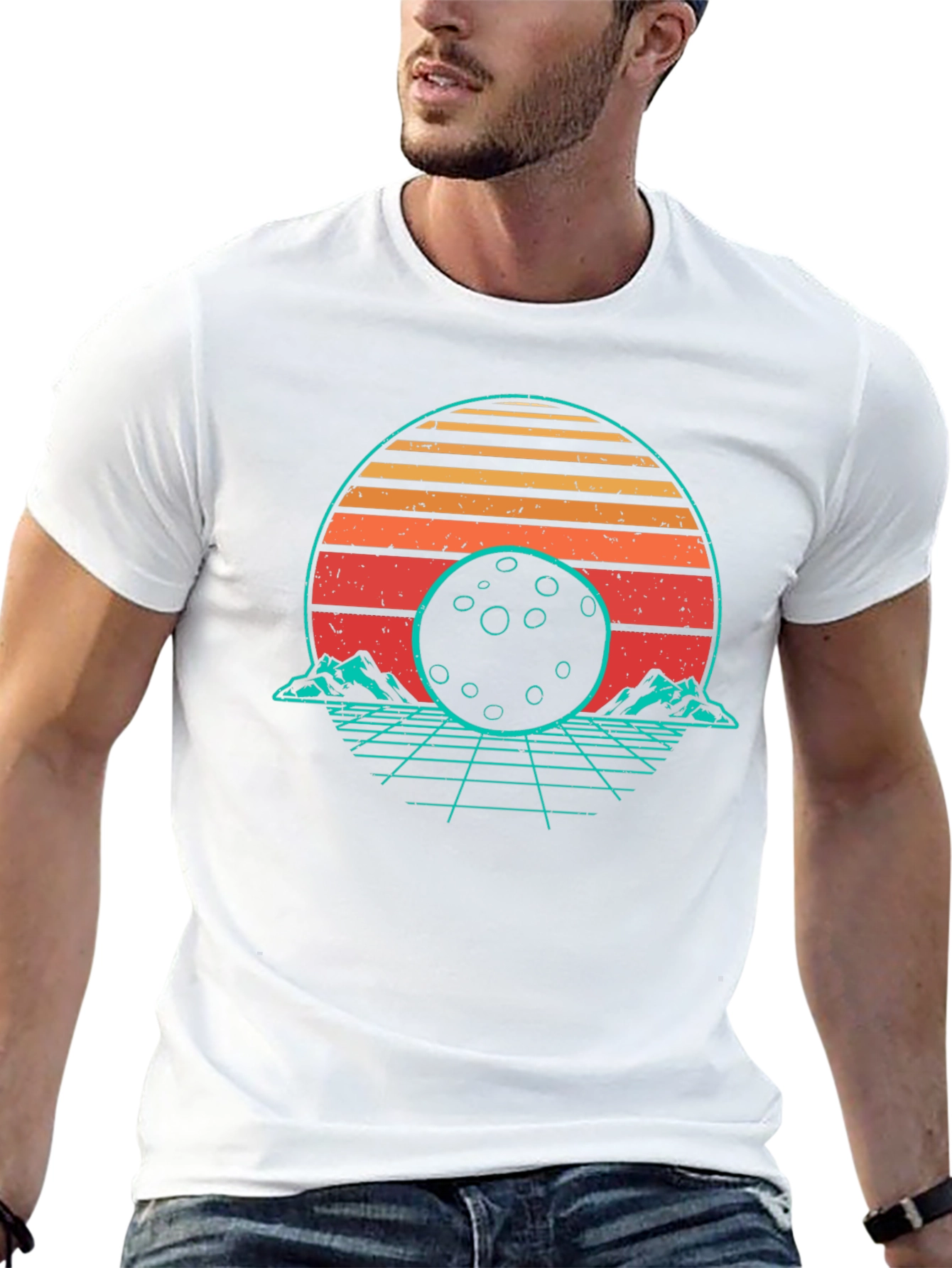 Retro Moonscape T-Shirt