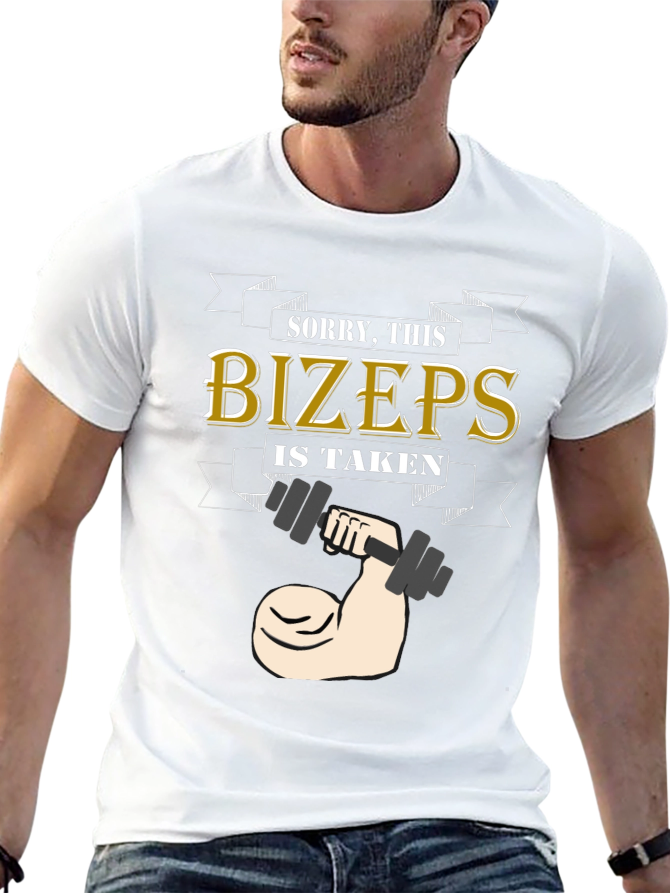 Sorry This Bizeps Is Taken Graphic T-Shirt