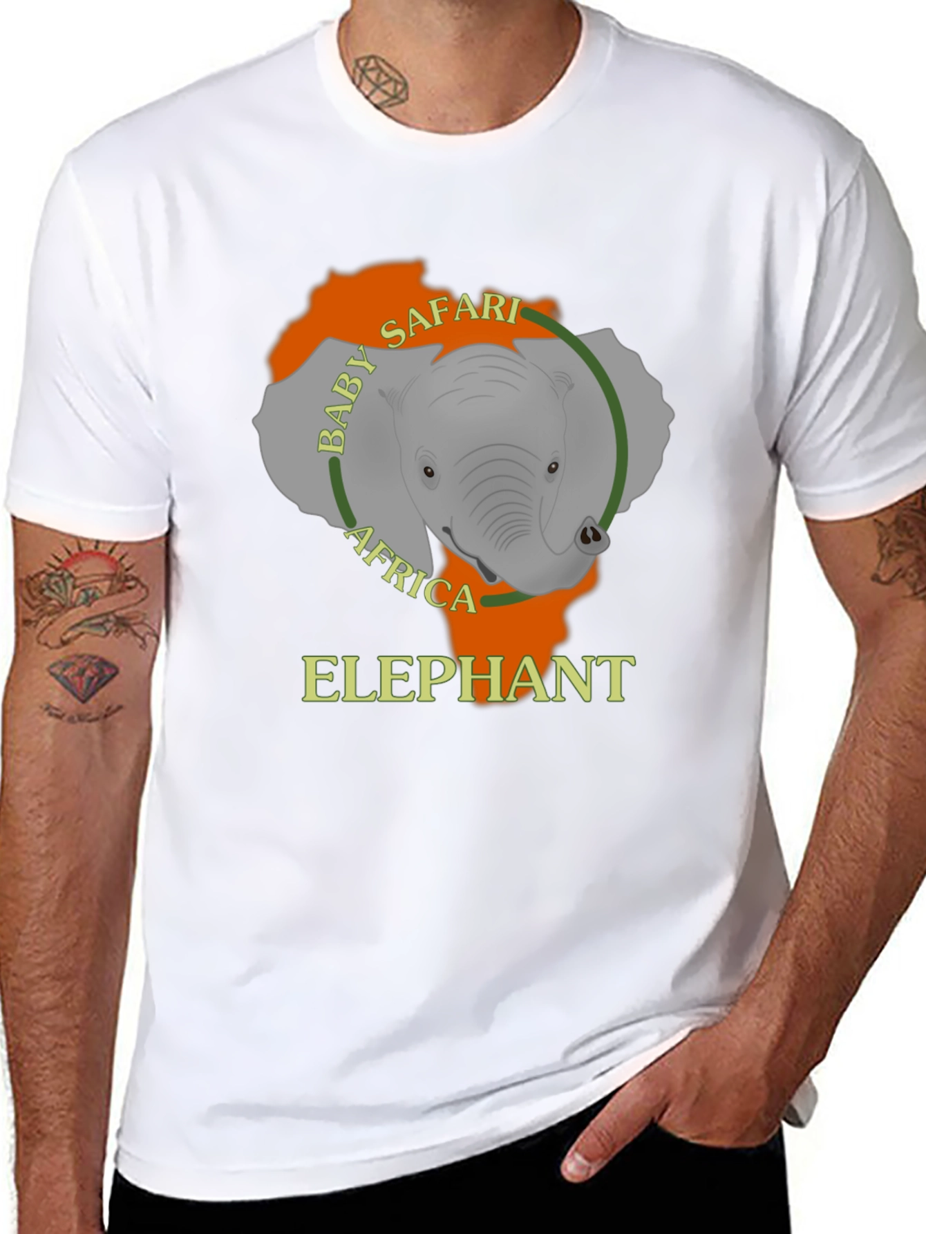 Baby Safari Africa Elephant T-Shirt