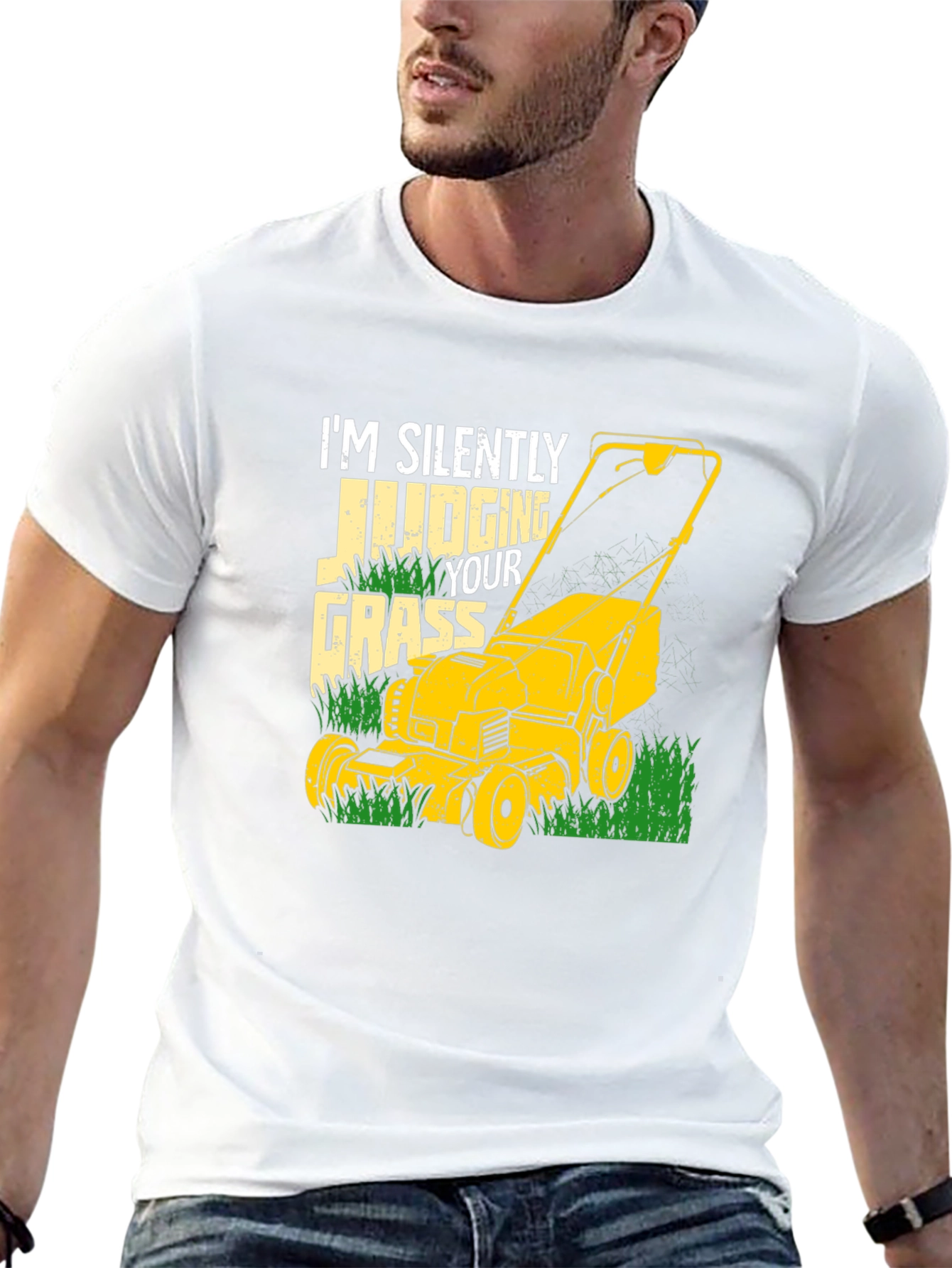 Silently Judging Your Grass T-Shirt