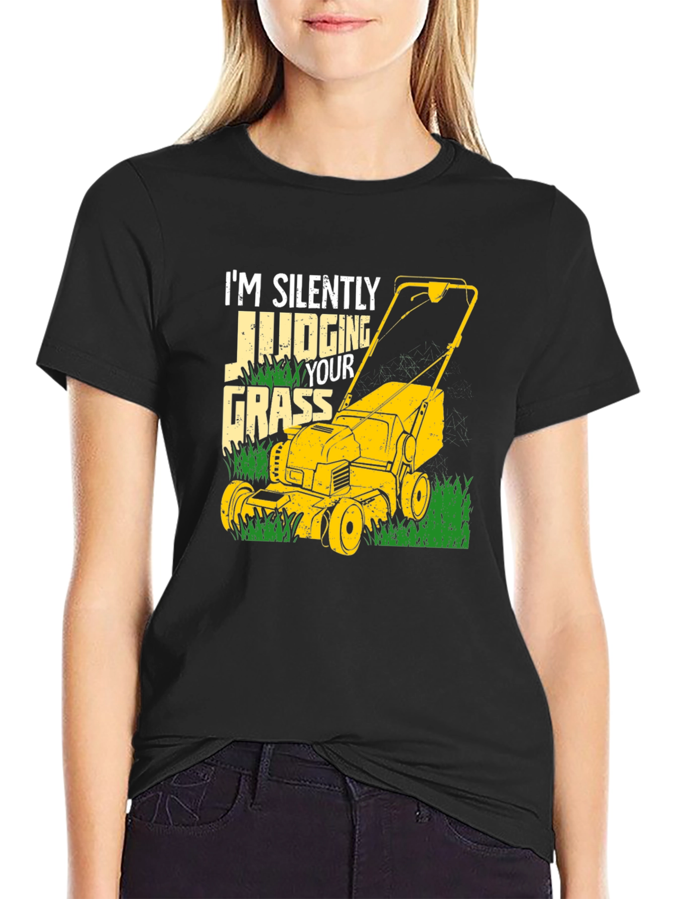 Silently Judging Your Grass T-Shirt