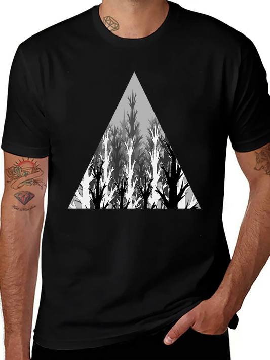 Тriangular Relaxed Everyday Tee – Lightweight And Durable Cotton