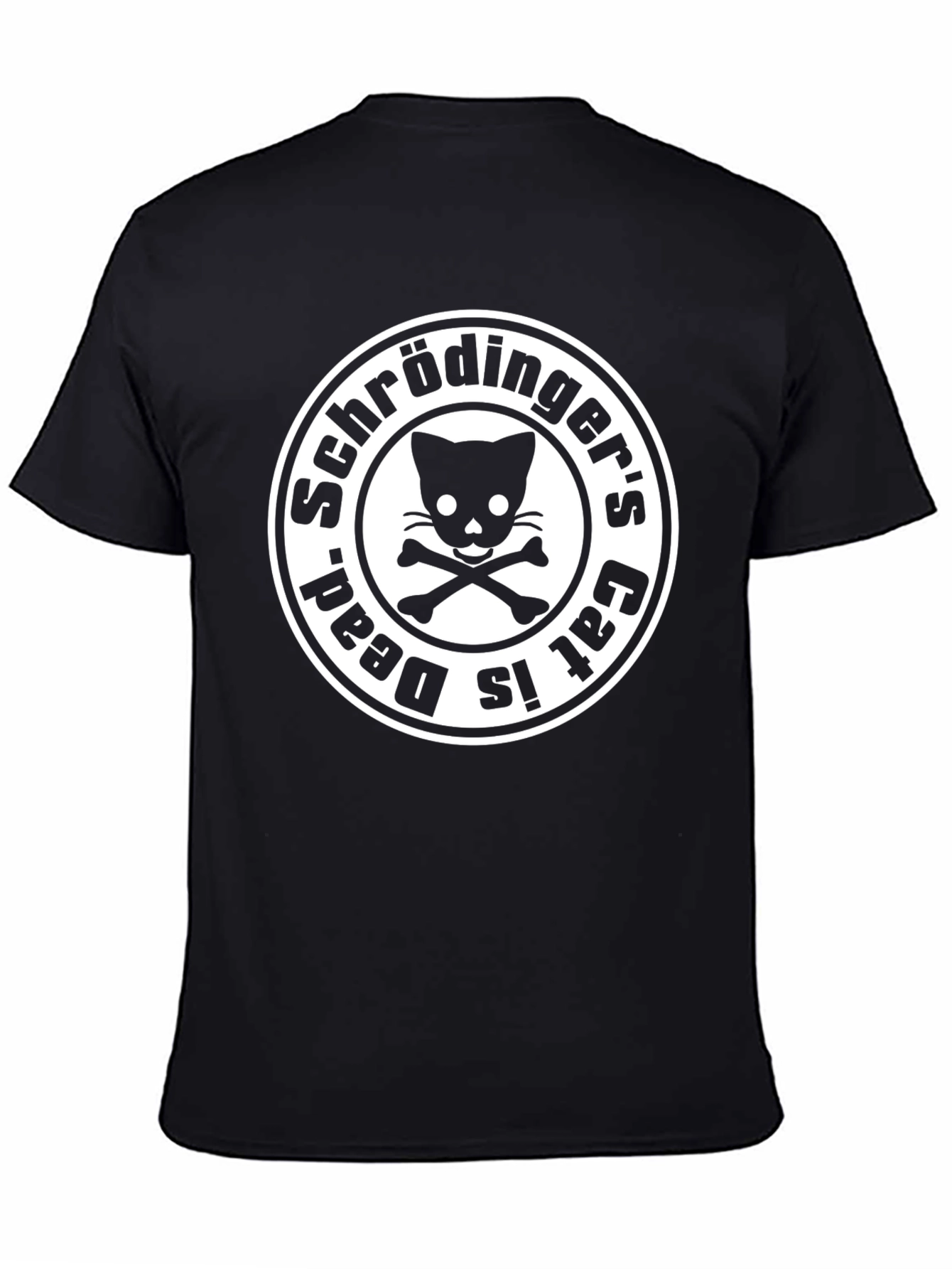 Schr��dingers Cat T-Shirt - Dead & Alive Paradox