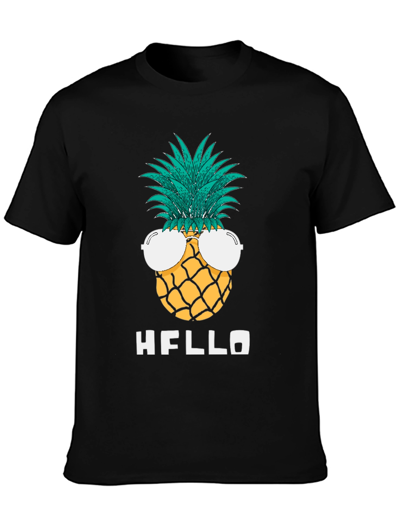 Pineapple Sunglasses Graphic Tee - Hello Summer!