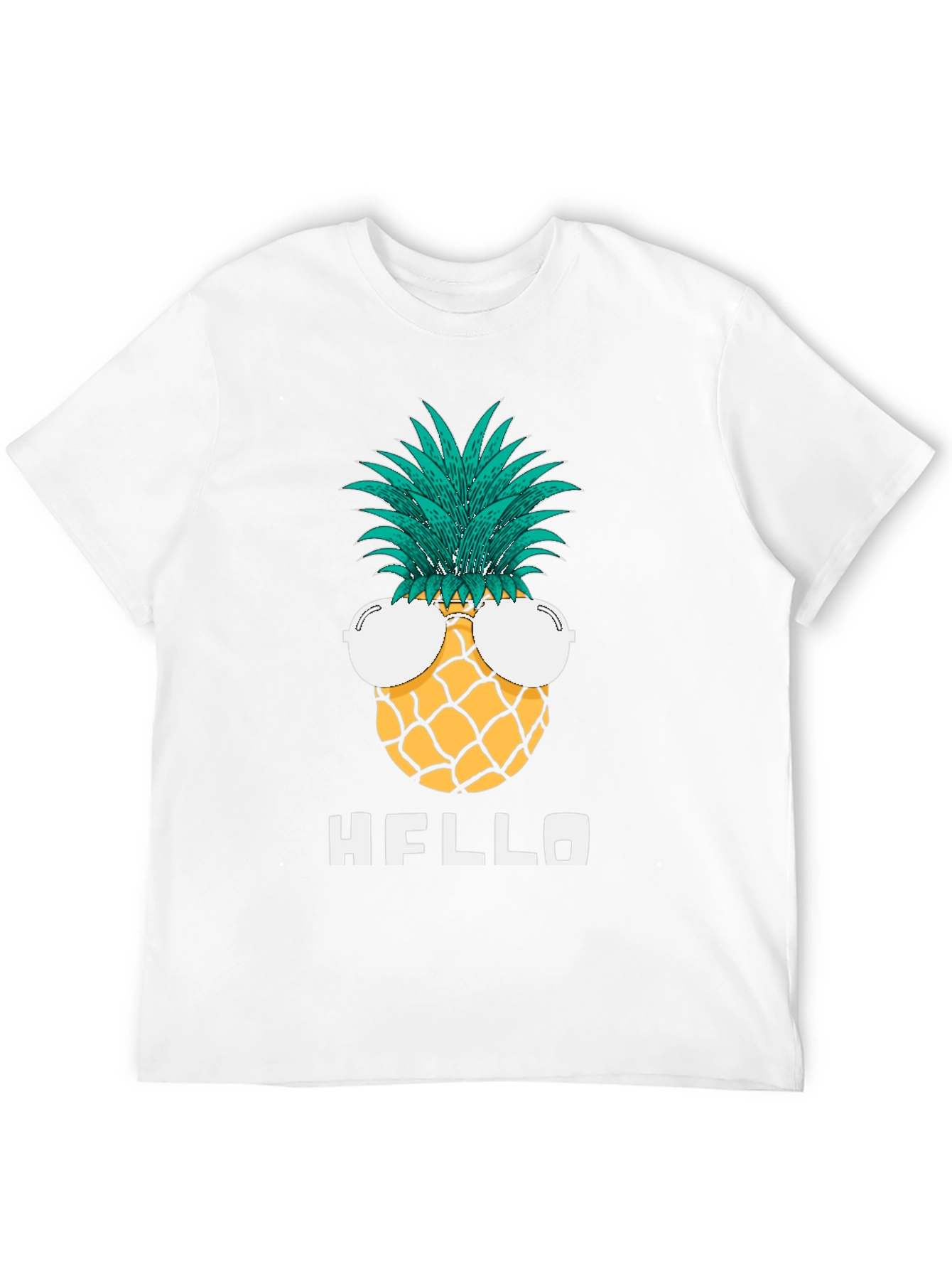 Pineapple Sunglasses Graphic Tee - Hello Summer!