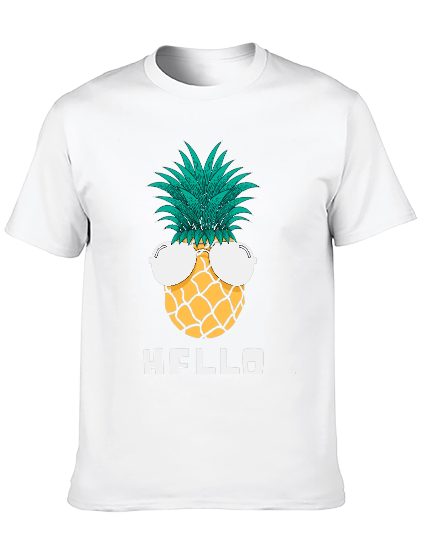 Pineapple Sunglasses Graphic Tee - Hello Summer!