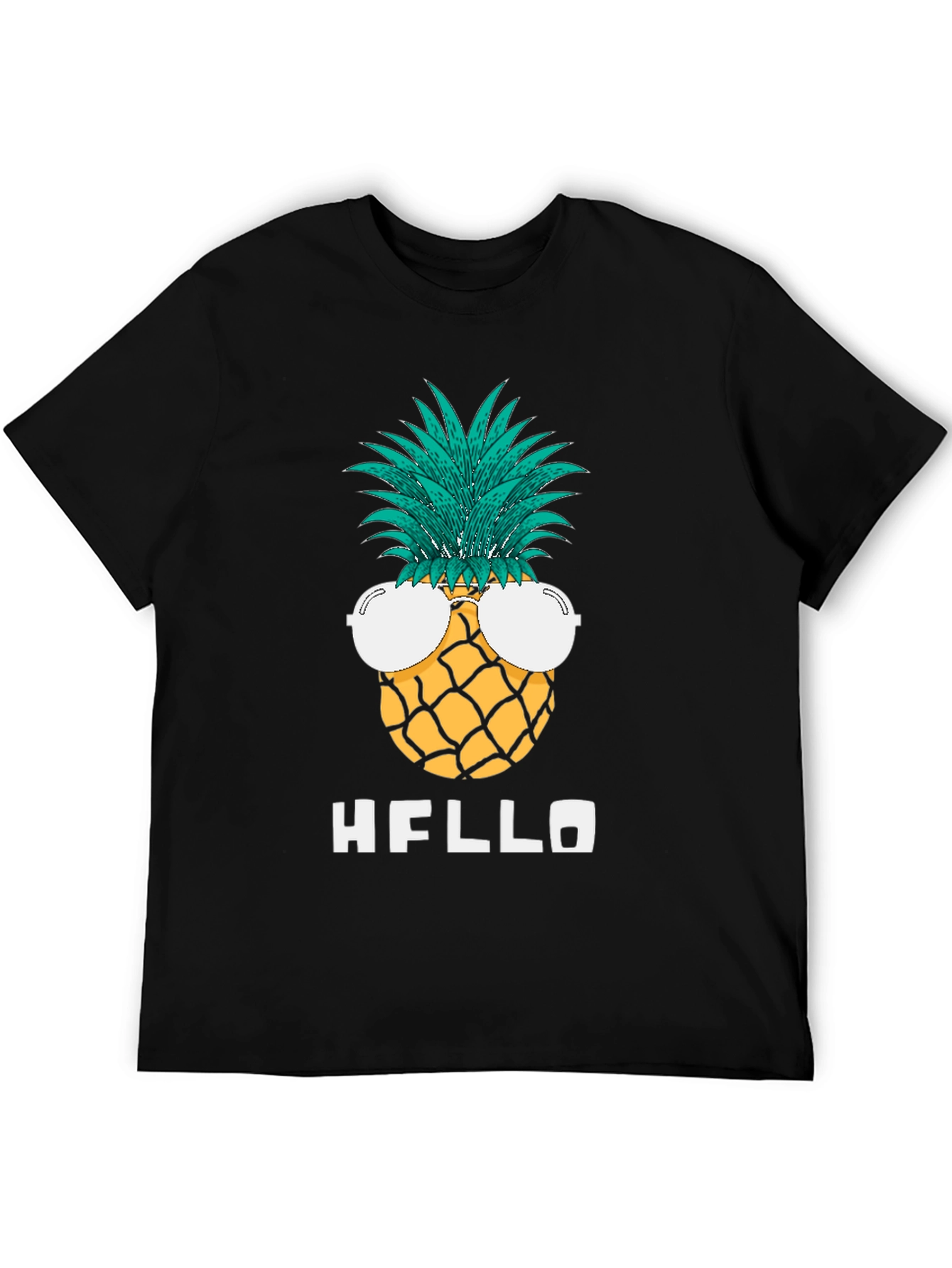 Pineapple Sunglasses Graphic Tee - Hello Summer!