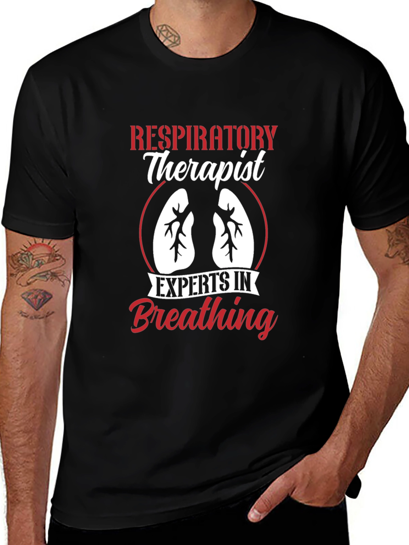 Respiratory Therapist T-Shirt - Experts in Breathing