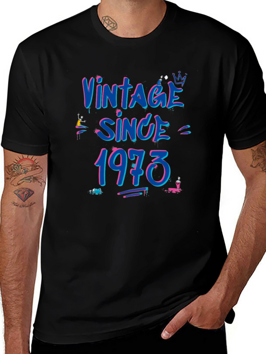Vintage Since 1973 Graphic T-Shirt