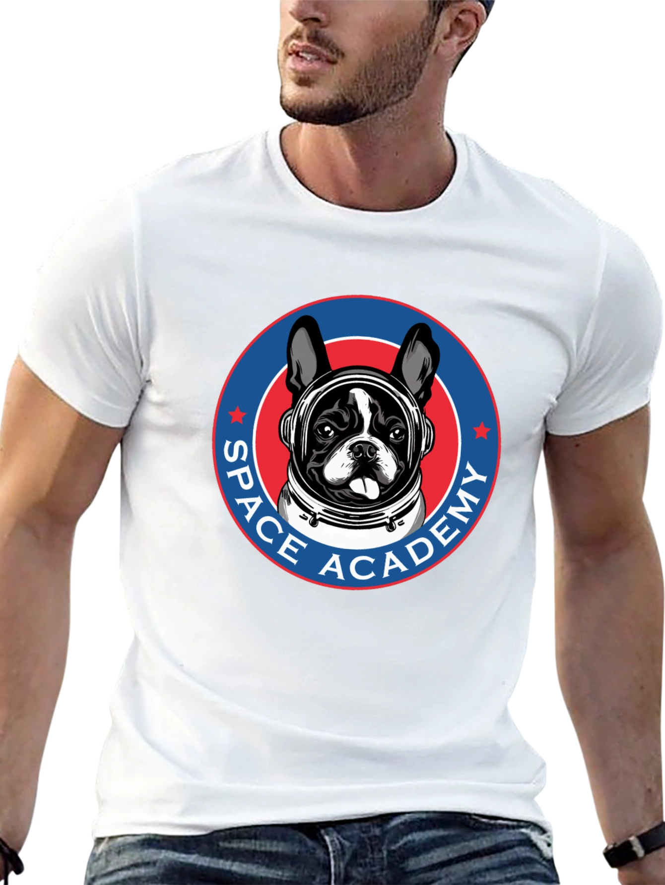 Space Academy Dog T-Shirt