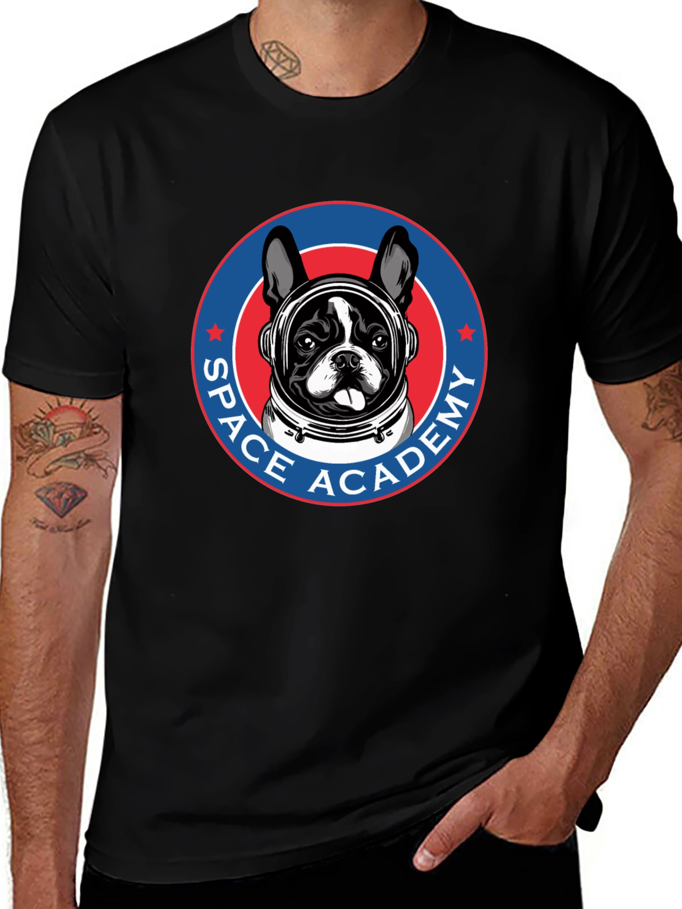 Space Academy Dog T-Shirt