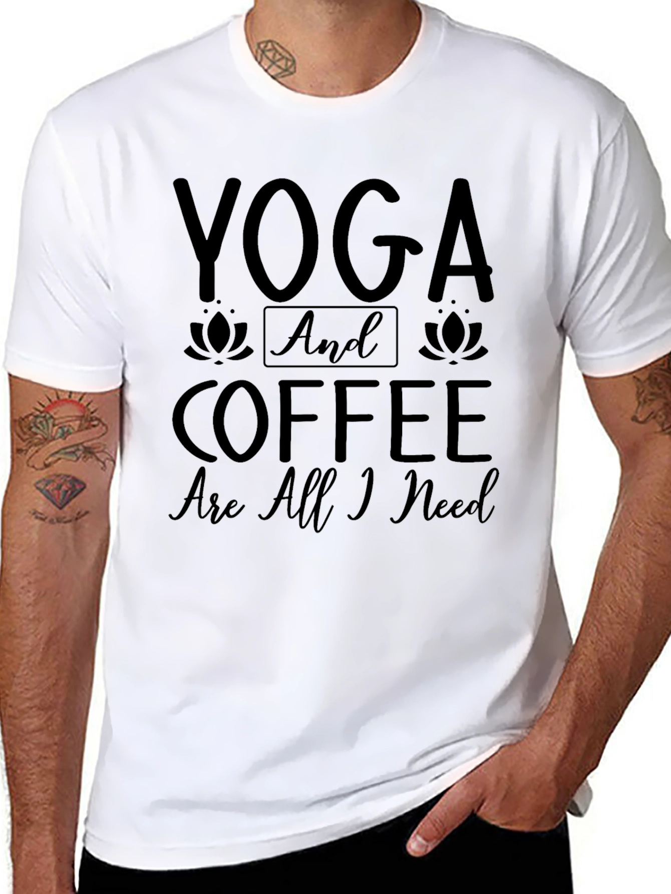 Yoga and Coffee T-Shirt