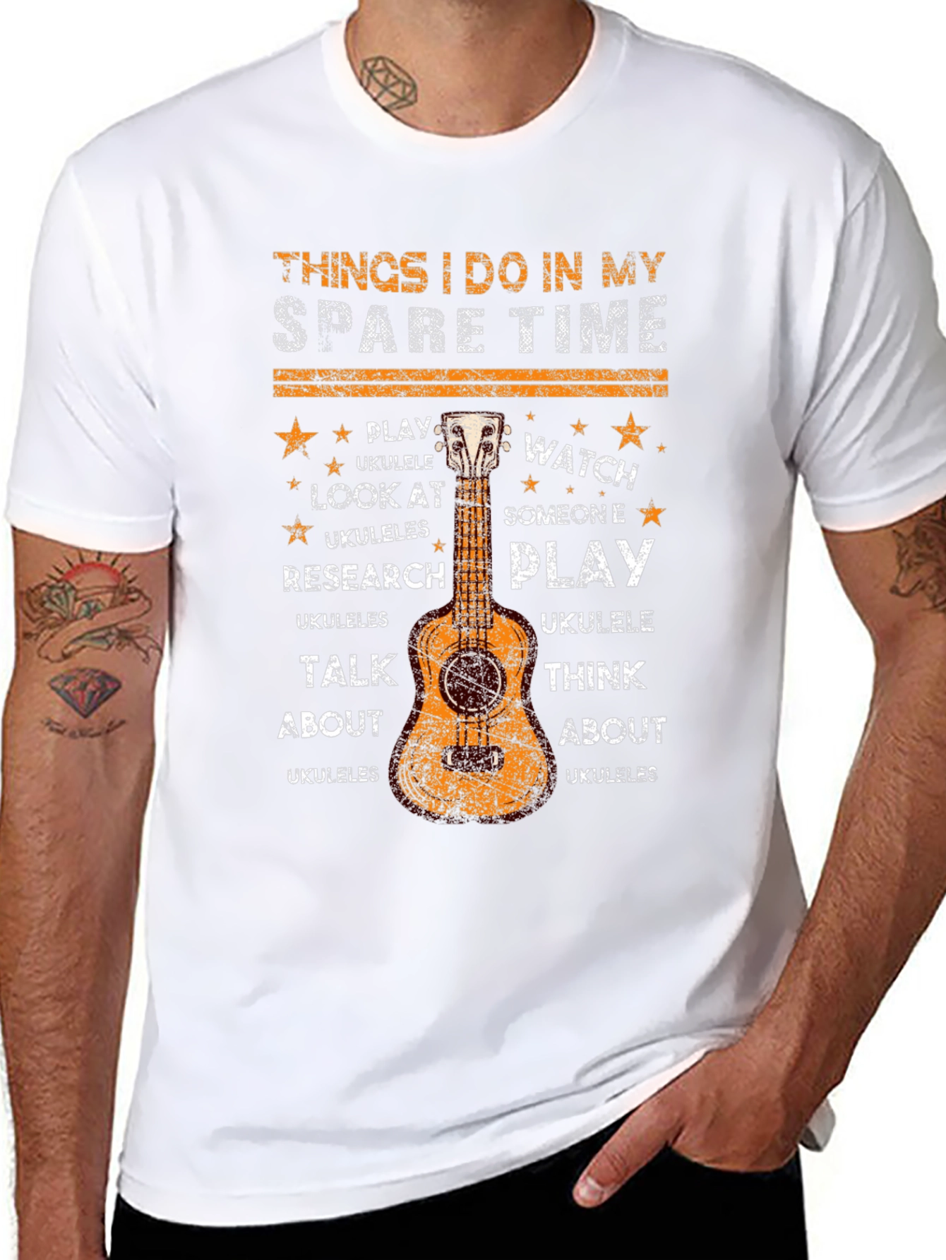 Ukulele Spare Time Hobby T-Shirt