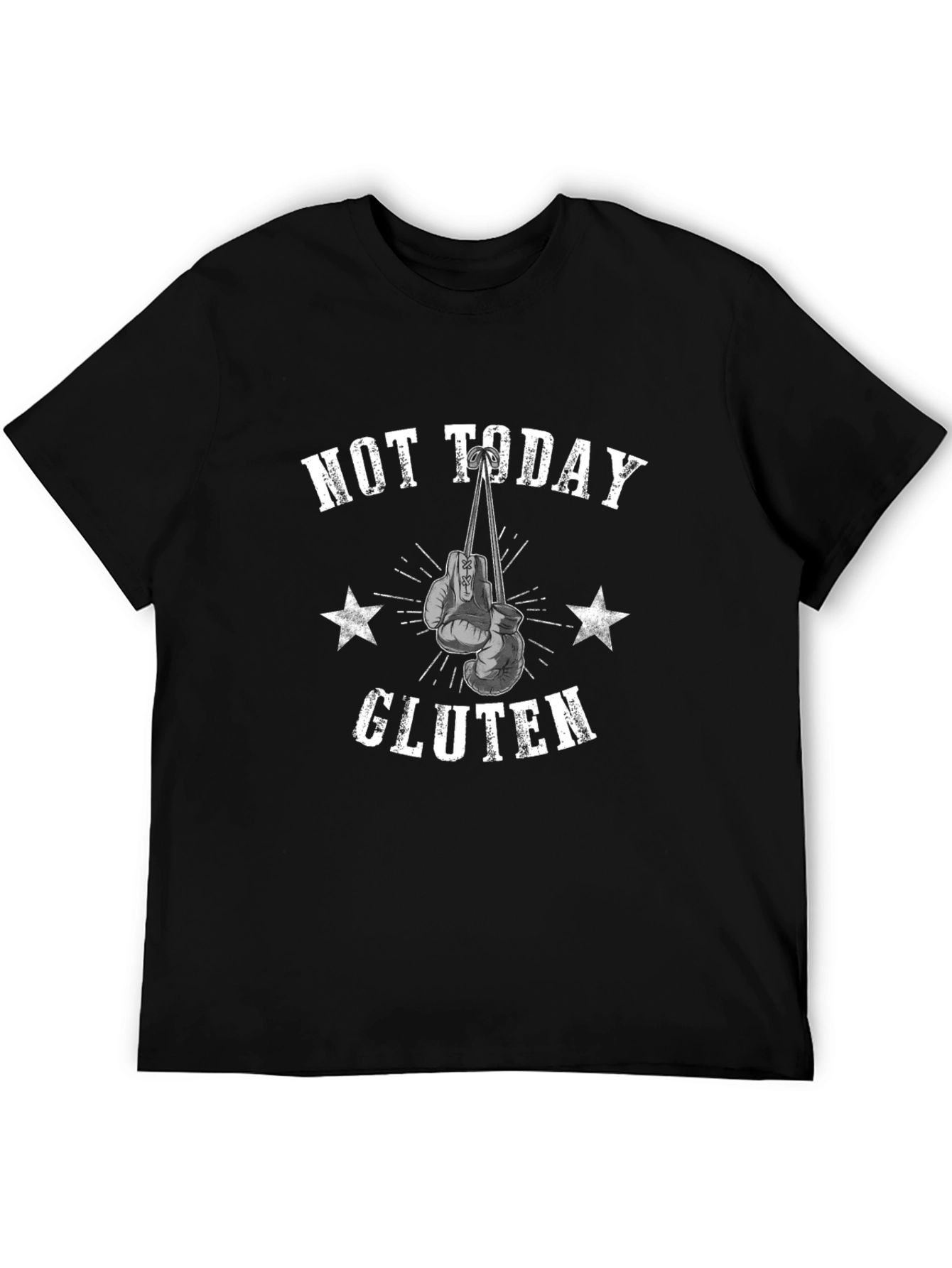 Not Today Gluten Boxing Gloves Graphic T-Shirt