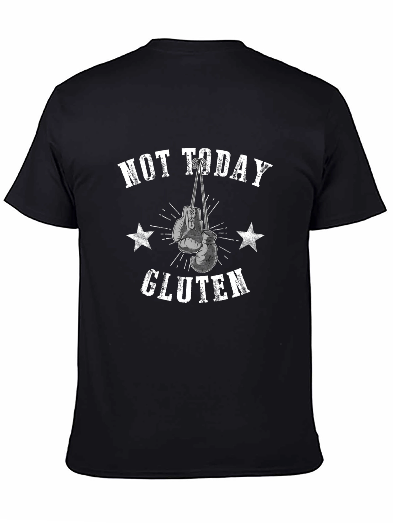 Not Today Gluten Boxing Gloves Graphic T-Shirt