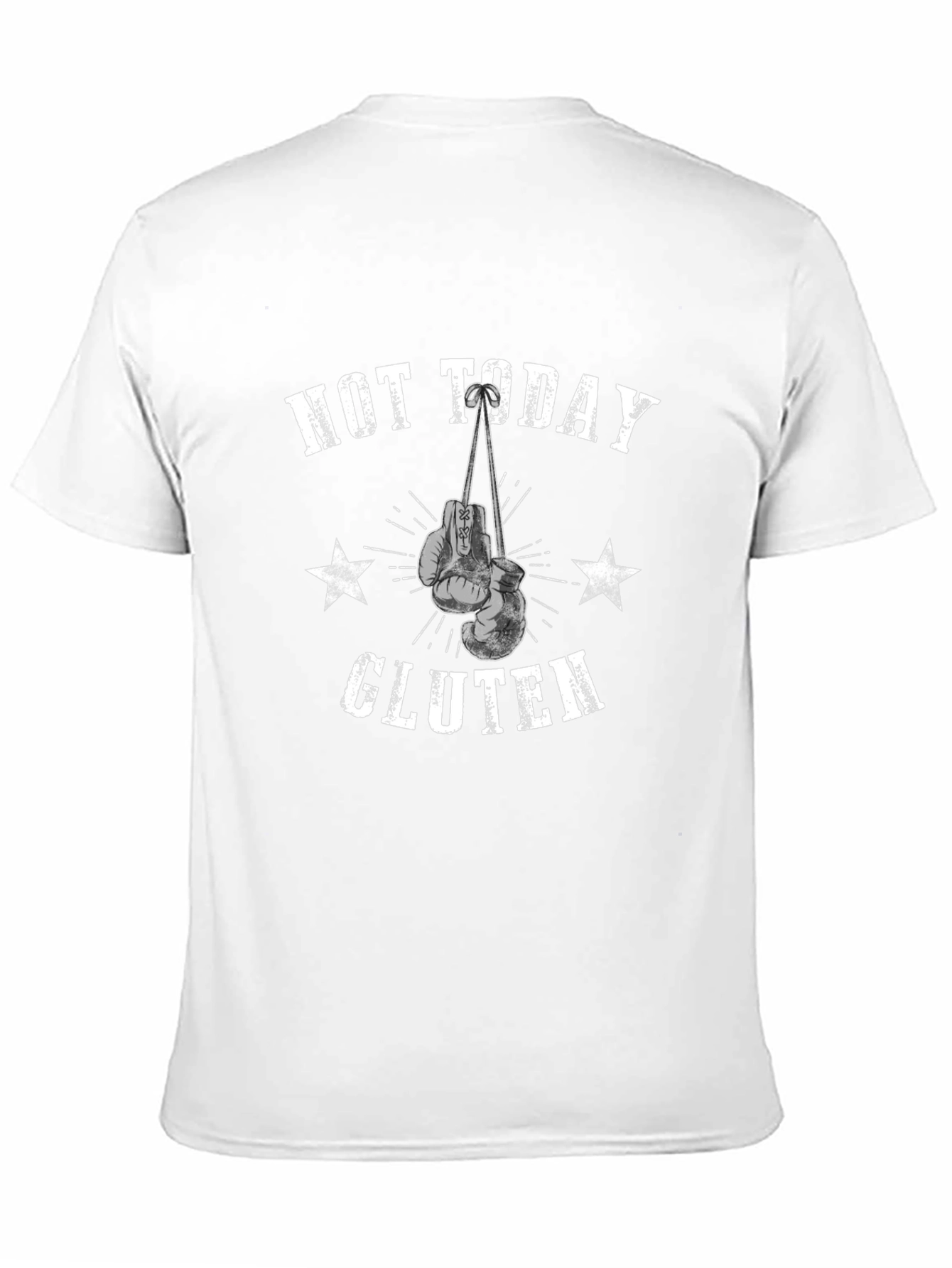 Not Today Gluten Boxing Gloves Graphic T-Shirt