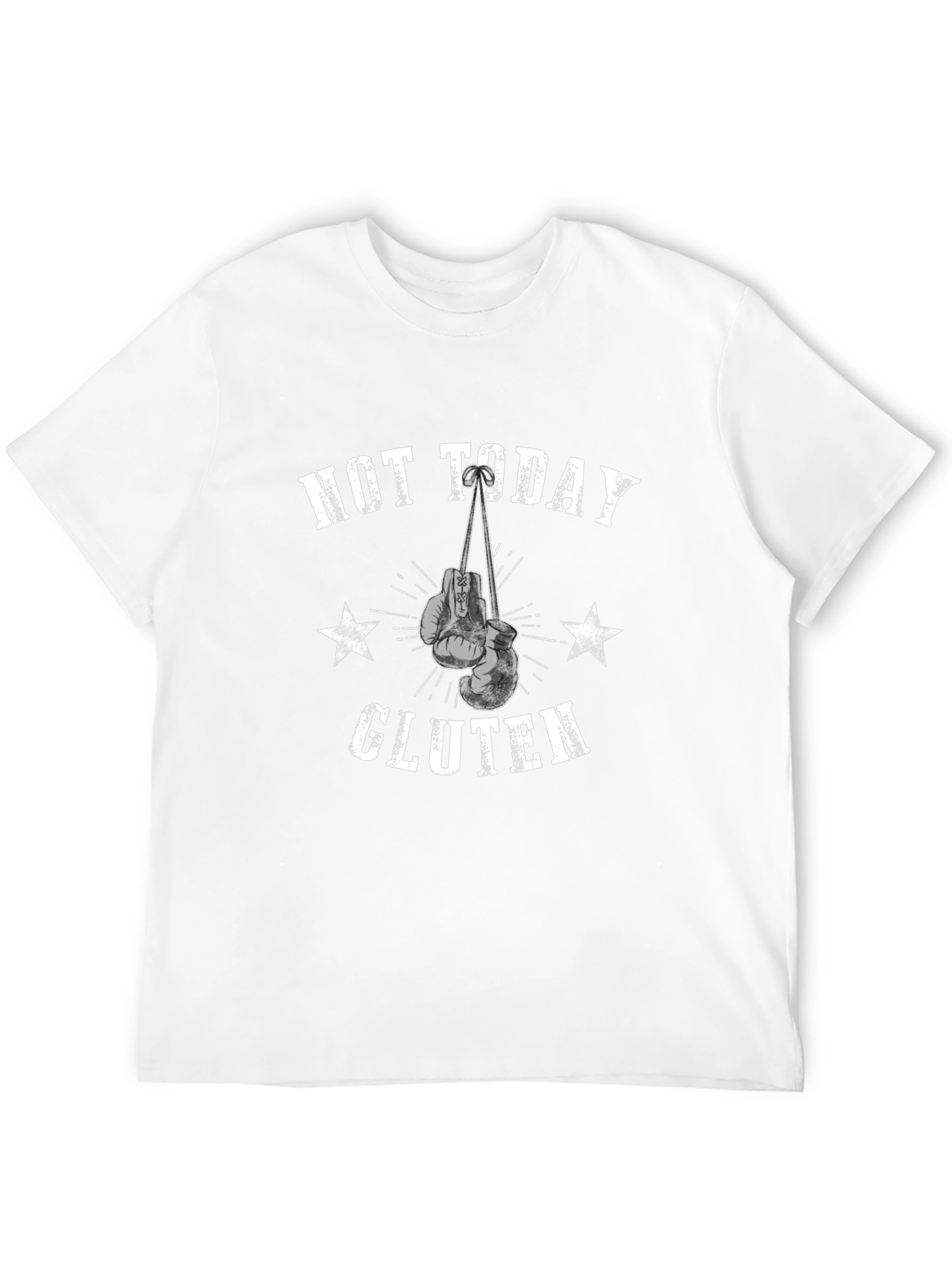 Not Today Gluten Boxing Gloves Graphic T-Shirt