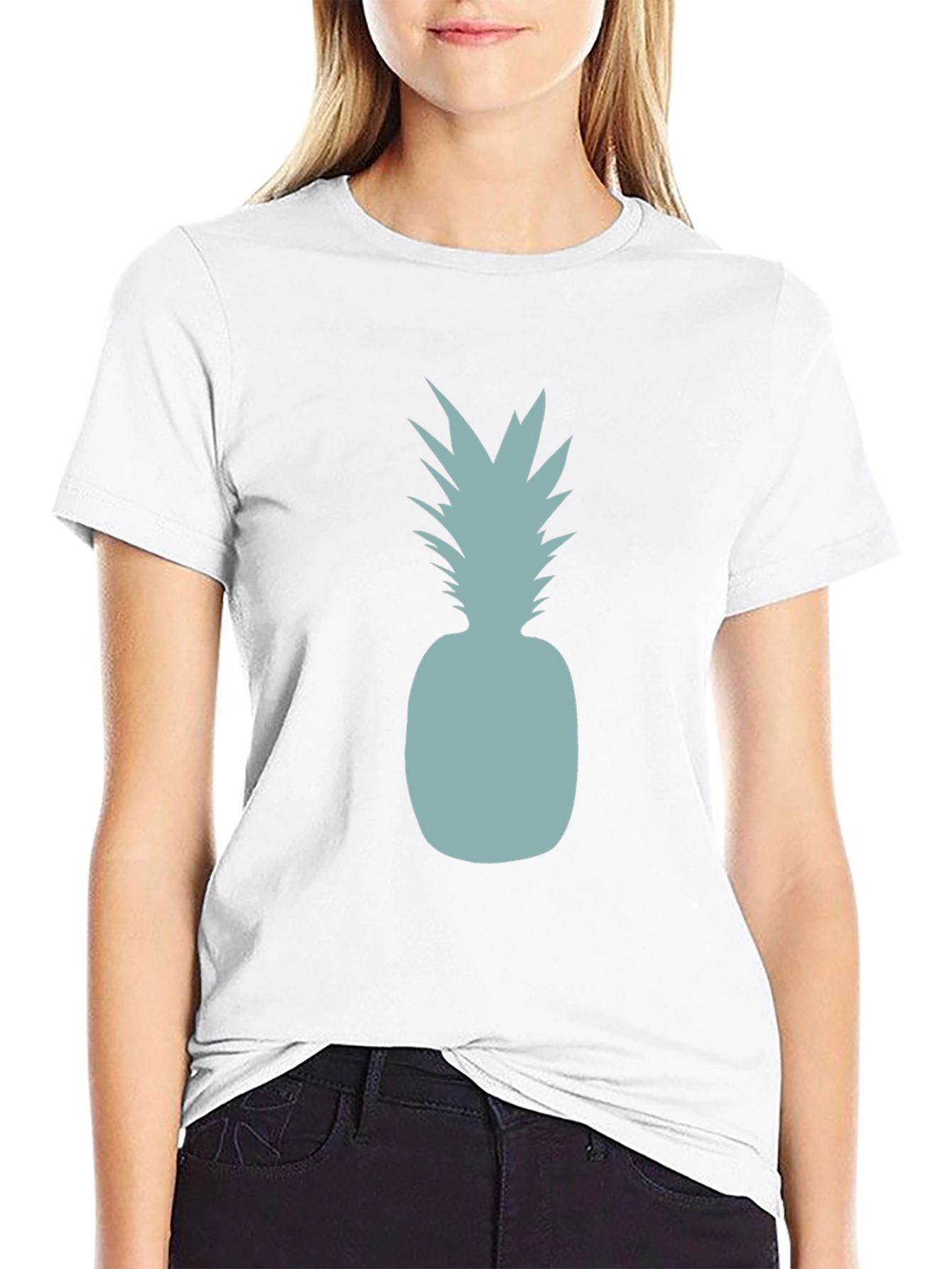 Pineapple Graphic Tee - Tropical Style
