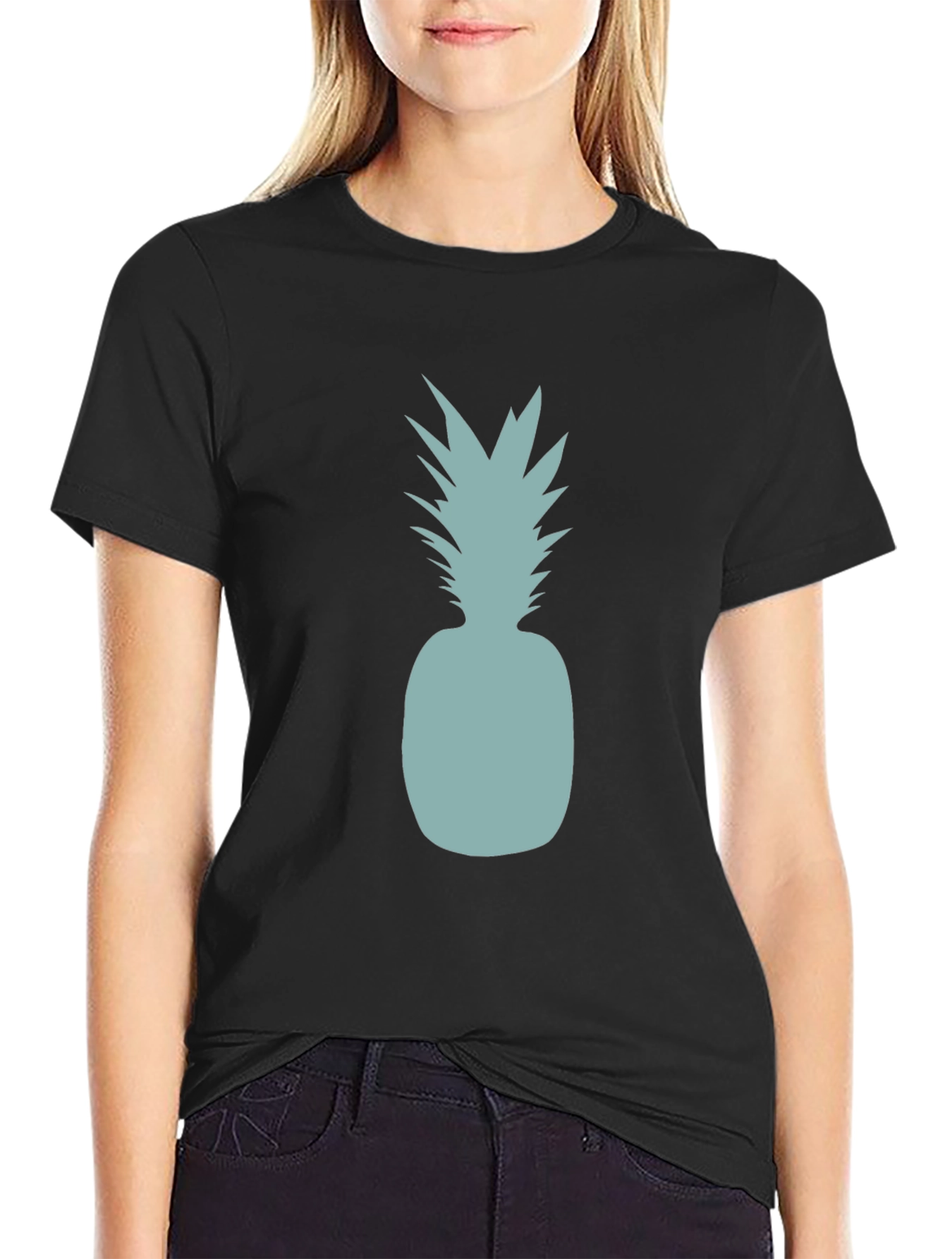 Pineapple Graphic Tee - Tropical Style