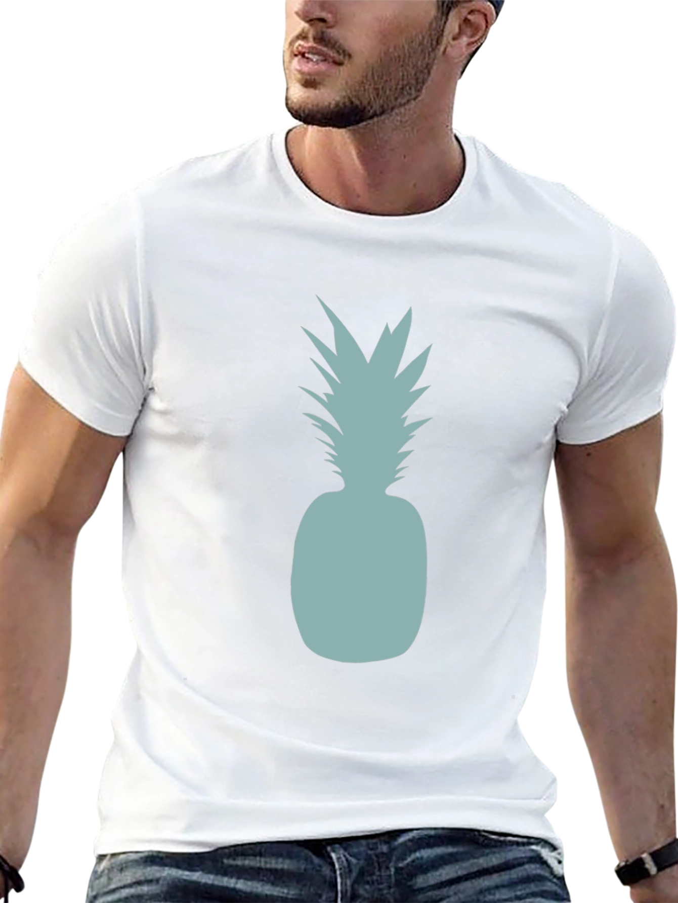 Pineapple Graphic Tee - Tropical Style