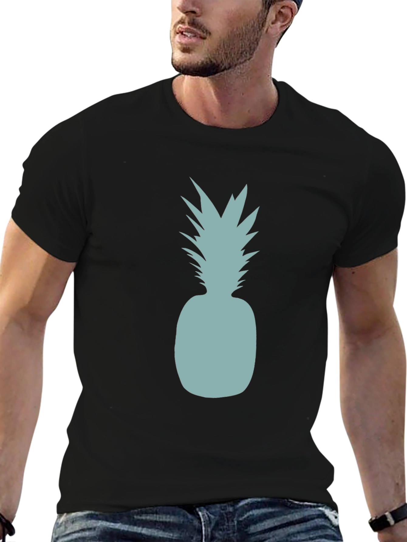 Pineapple Graphic Tee - Tropical Style