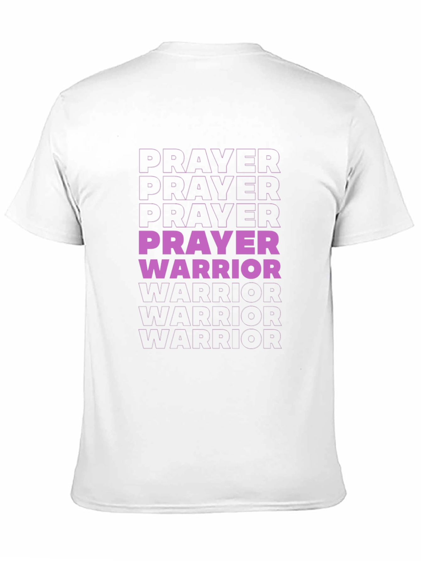 Prayer Warrior Graphic T-Shirt - Black
