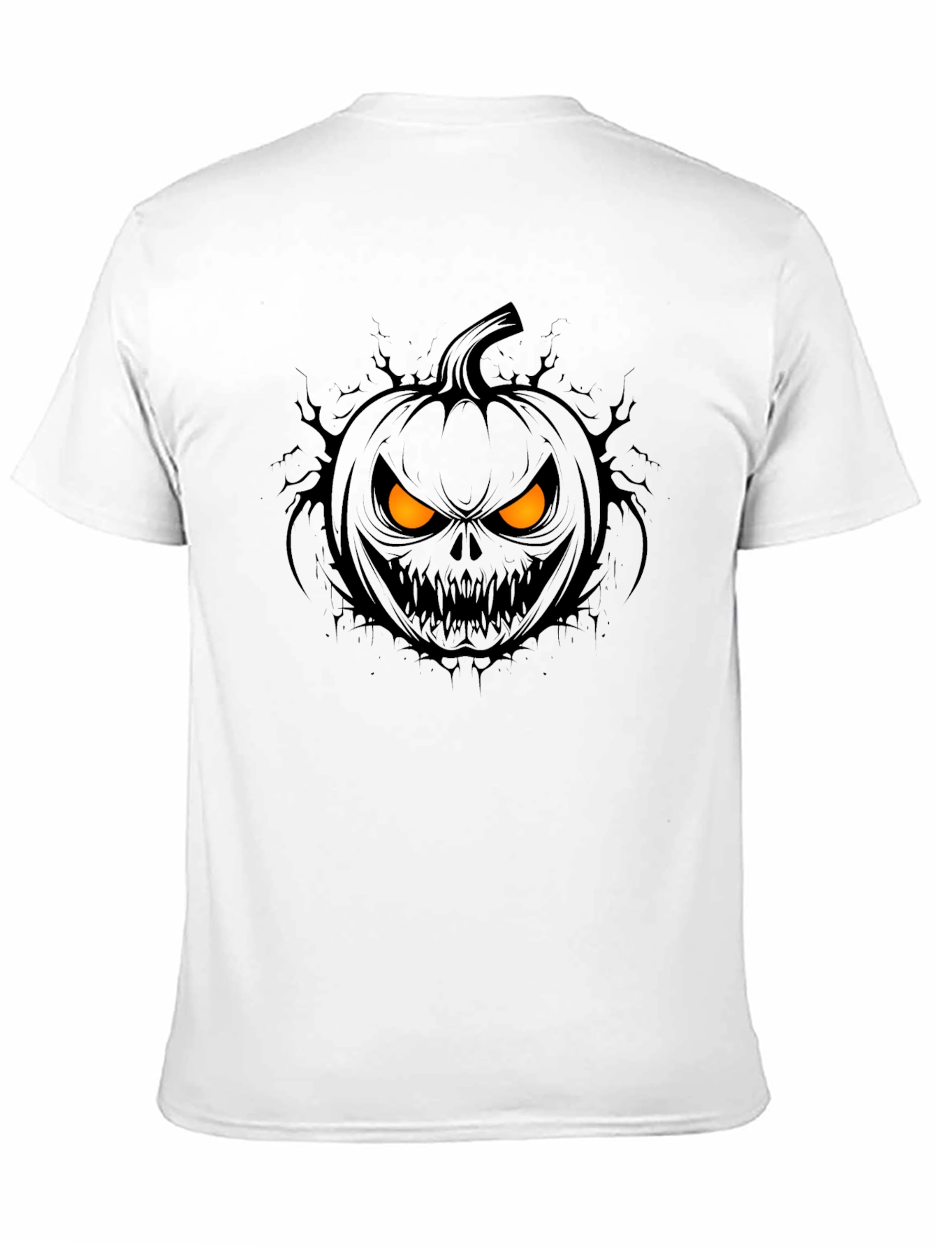 Spooky Pumpkin Halloween Graphic Tee