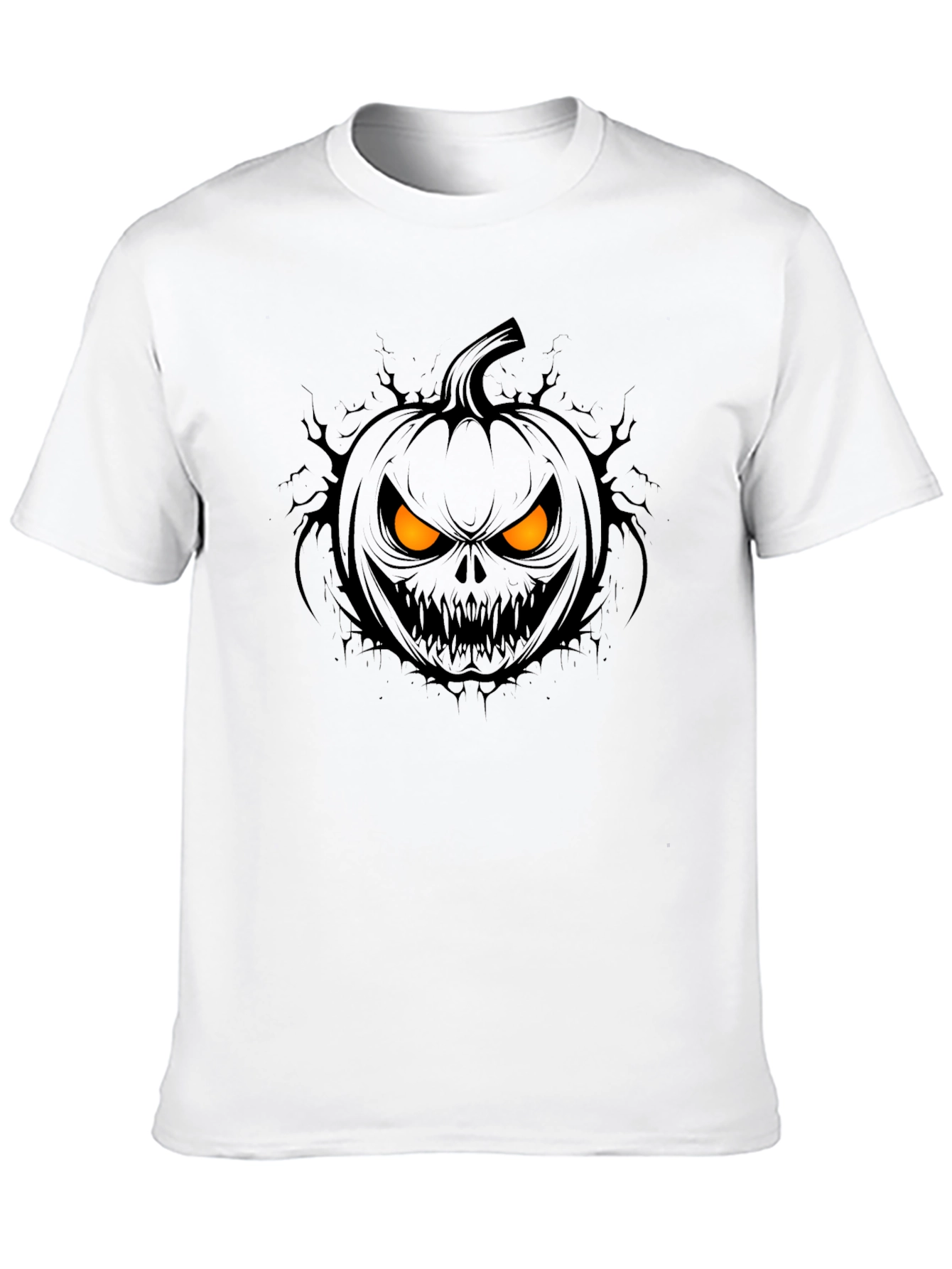Spooky Pumpkin Halloween Graphic Tee