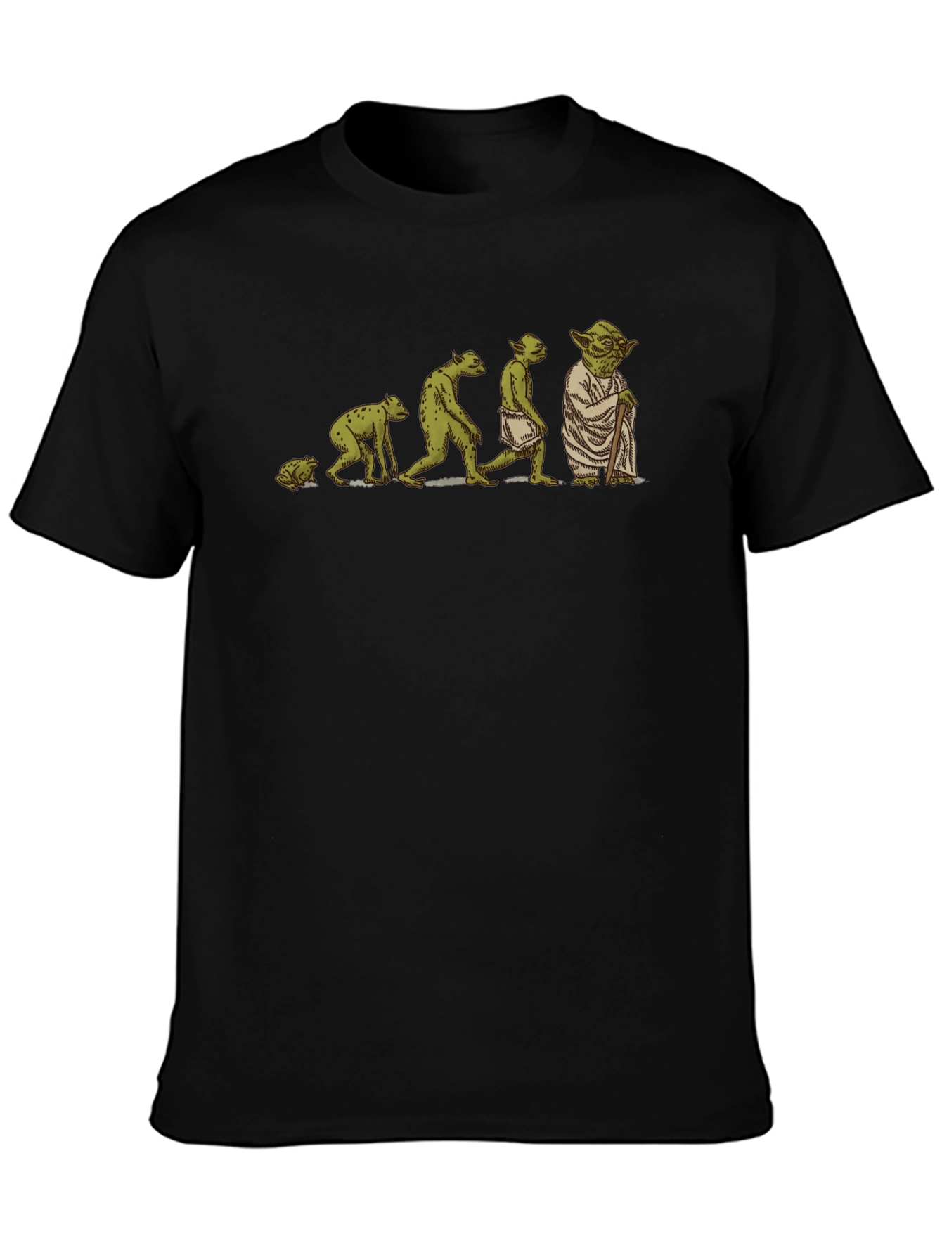 Yoda Evolution T-Shirt - Geeky Star Wars Tee