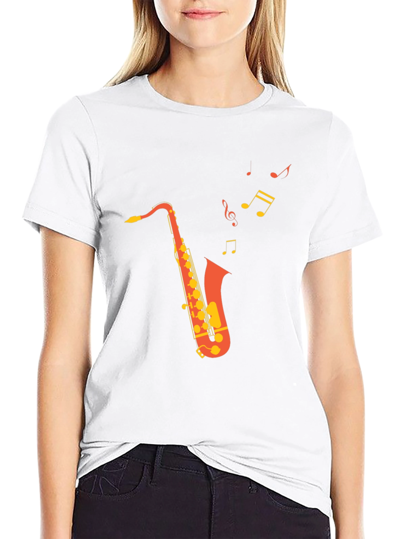 Saxophone Music T-Shirt - Cool Musician Tee