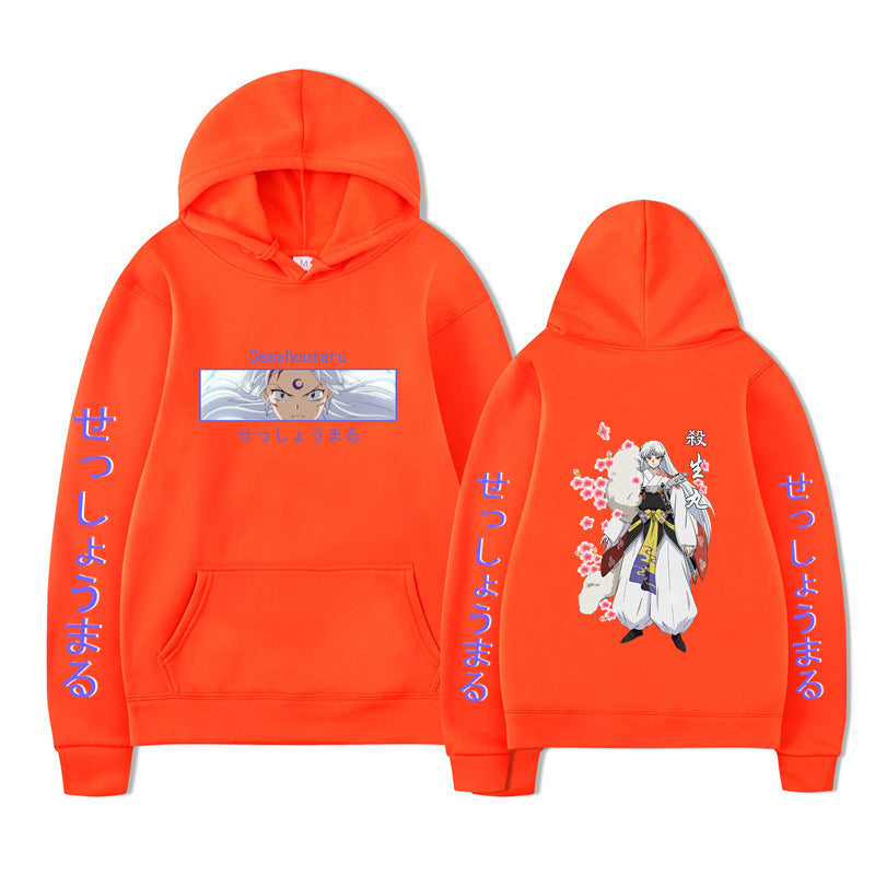 Anime Character Denki Kaminari 2D Print Loose Unisex Hoodie