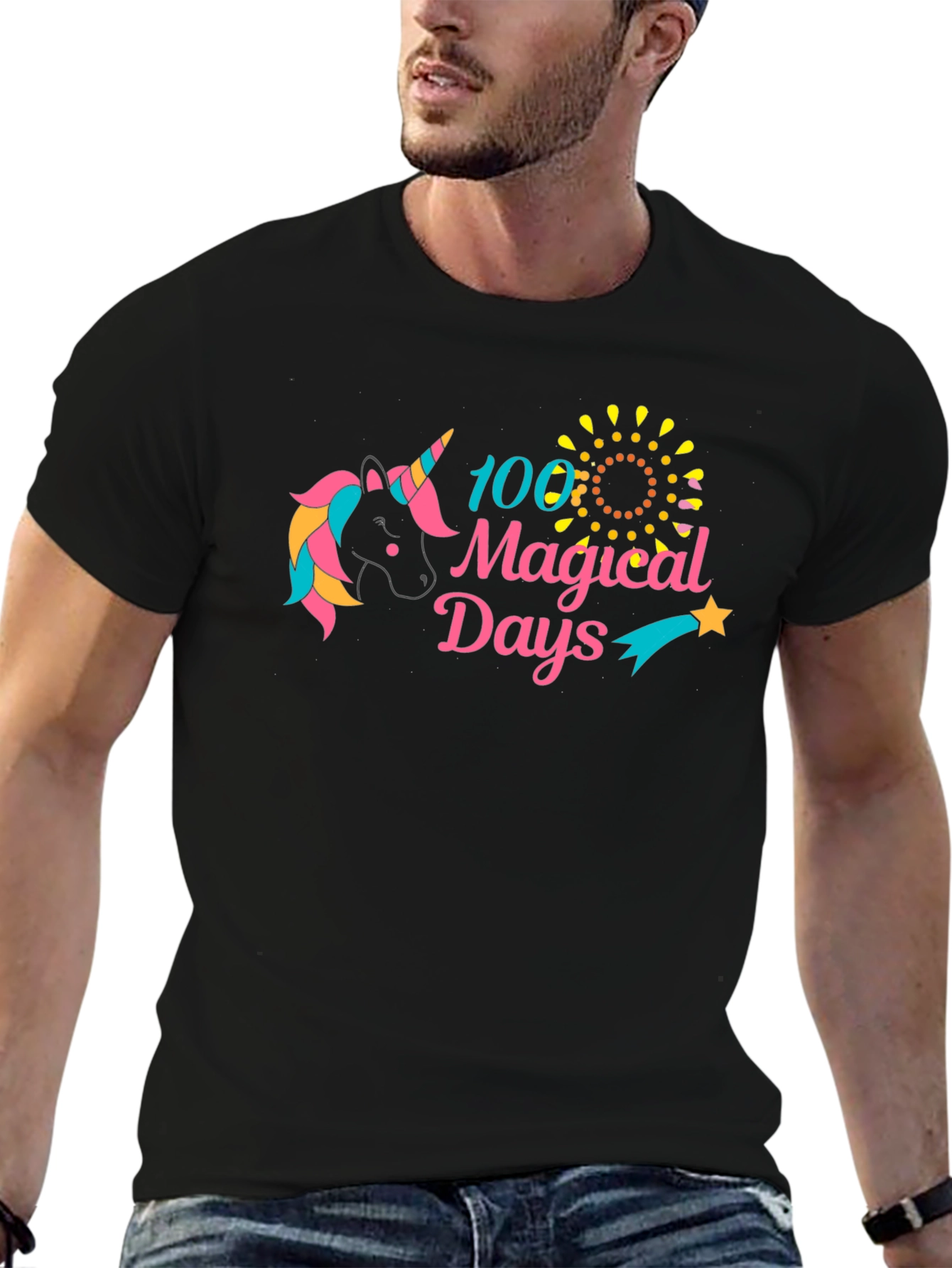 100 Magical Days Unicorn T-Shirt