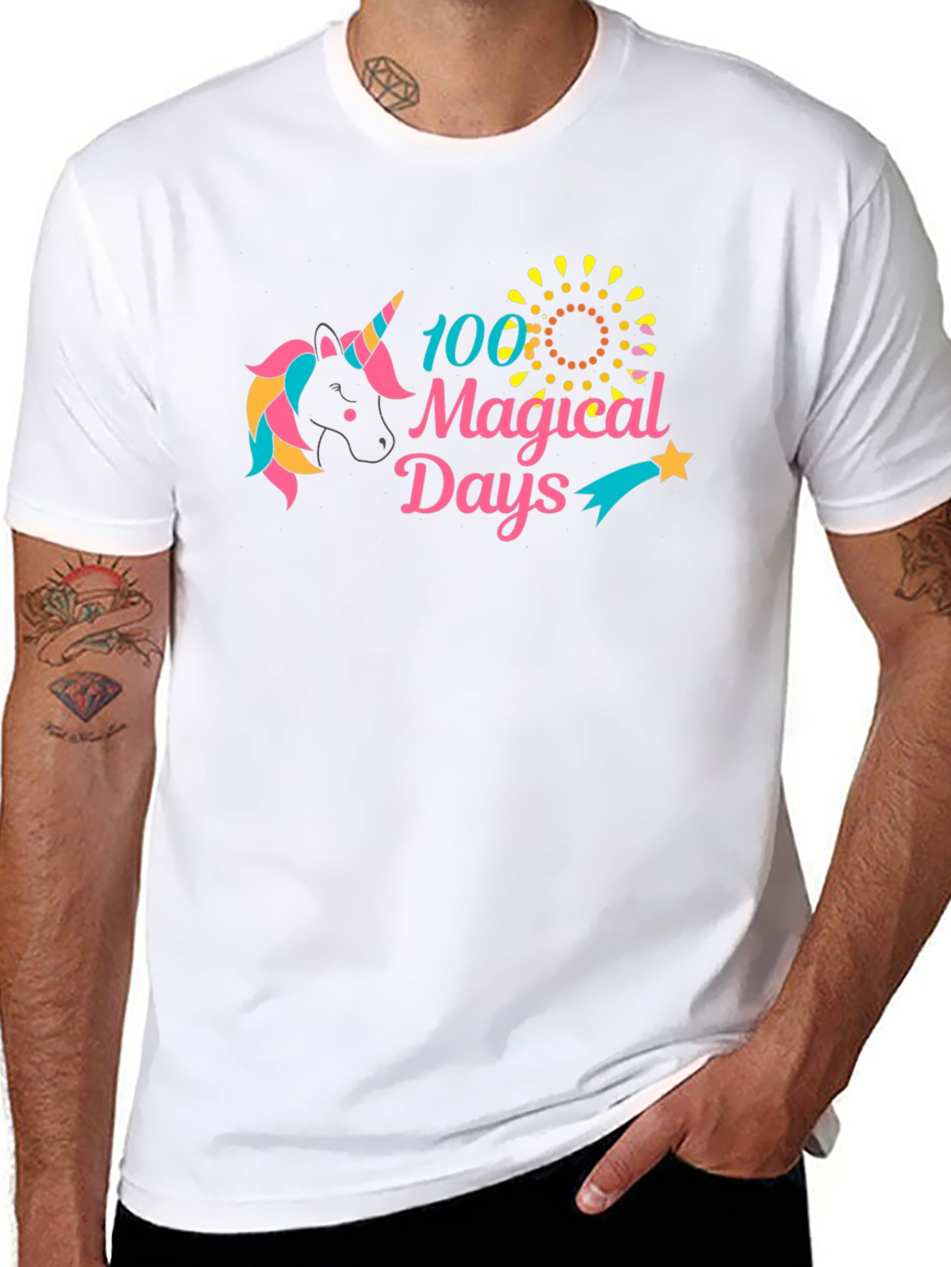 100 Magical Days Unicorn T-Shirt