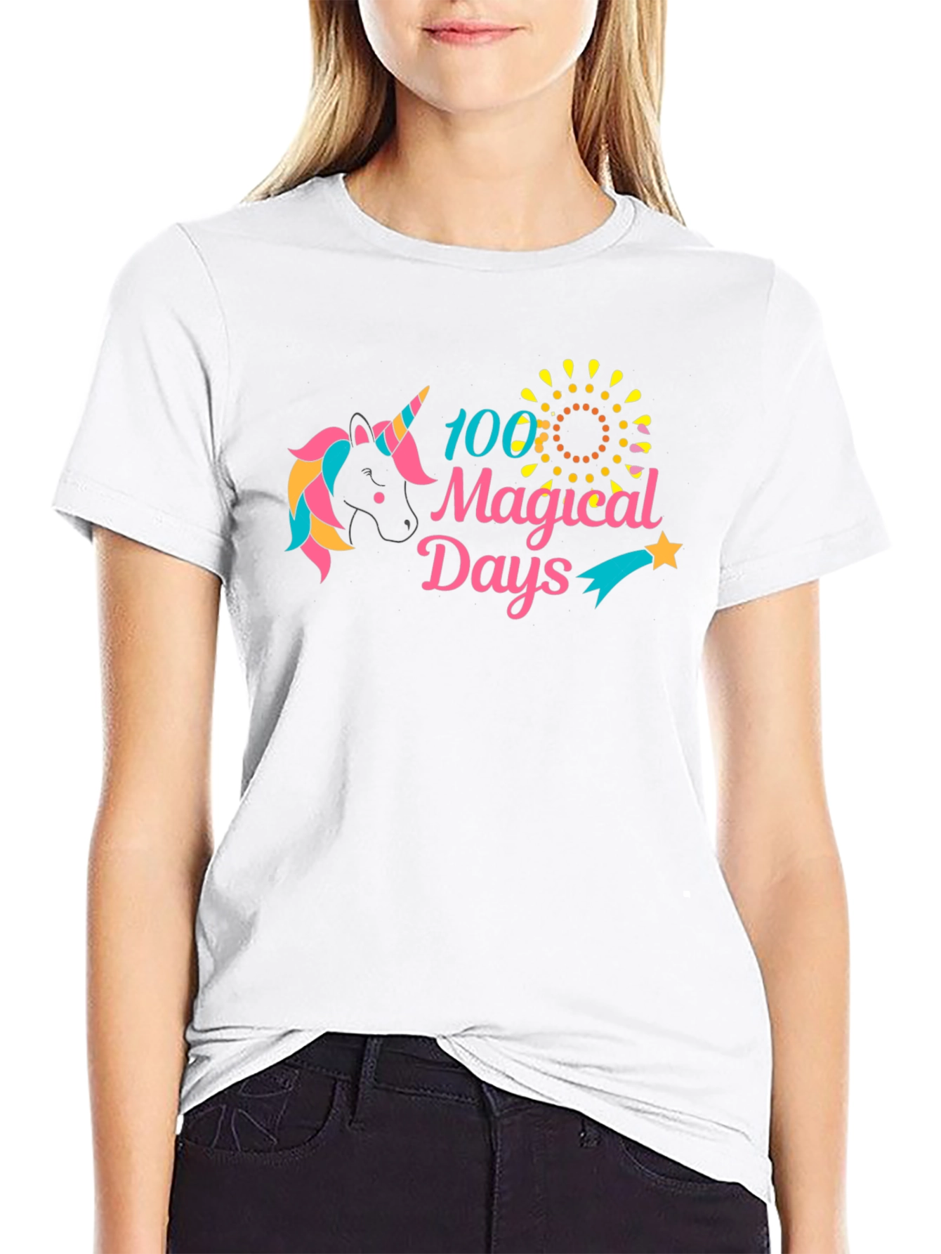 100 Magical Days Unicorn T-Shirt