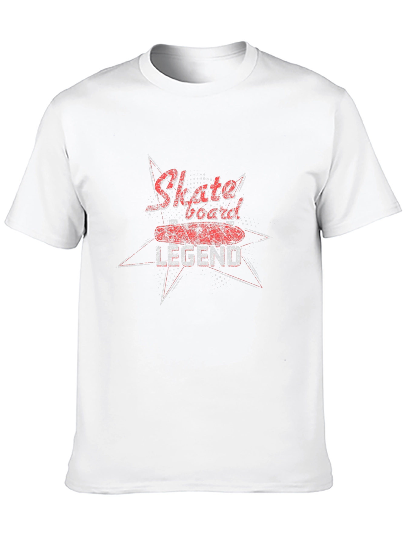 Skateboard Legend Graphic Black T-Shirt