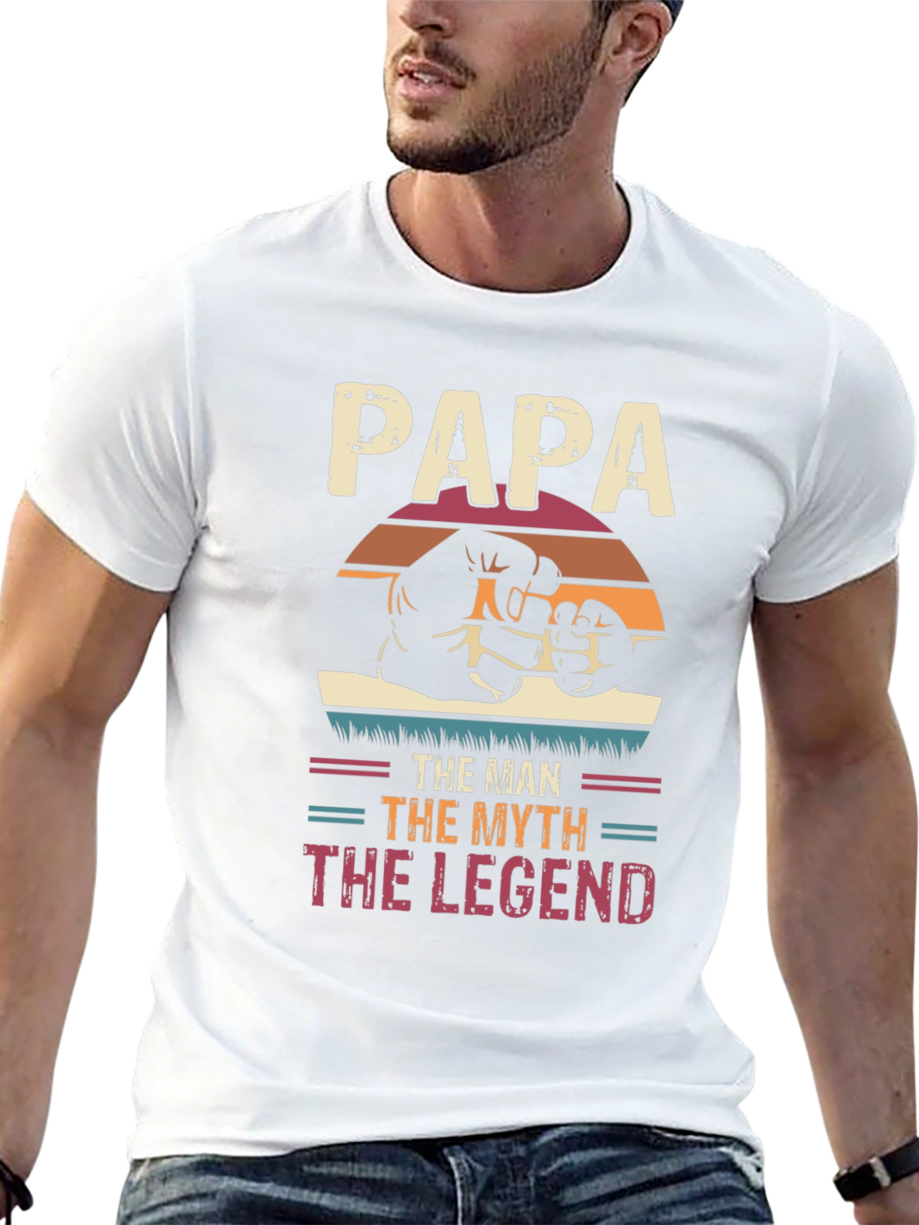 Papa The Man The Myth The Legend T-Shirt