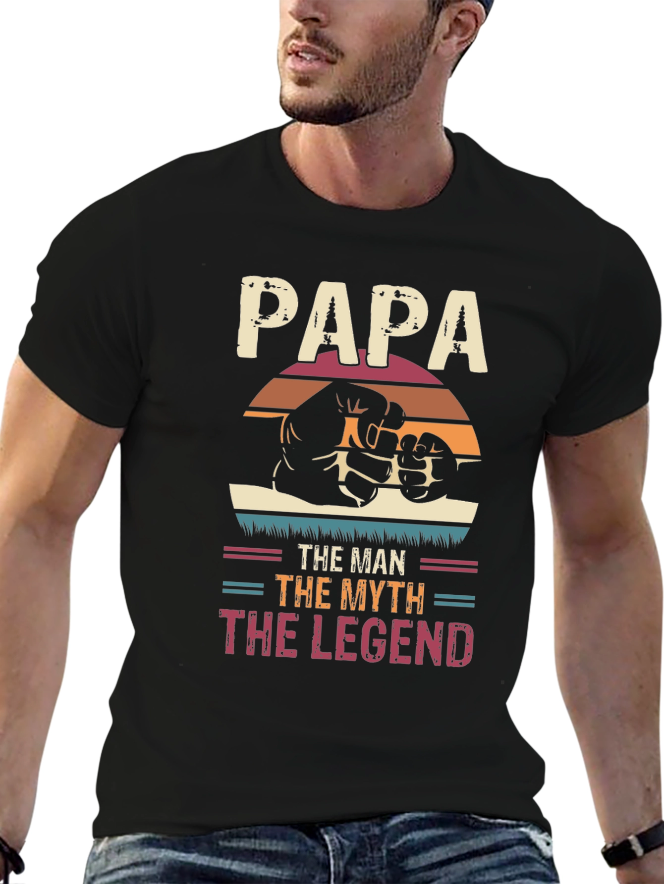 Papa The Man The Myth The Legend T-Shirt