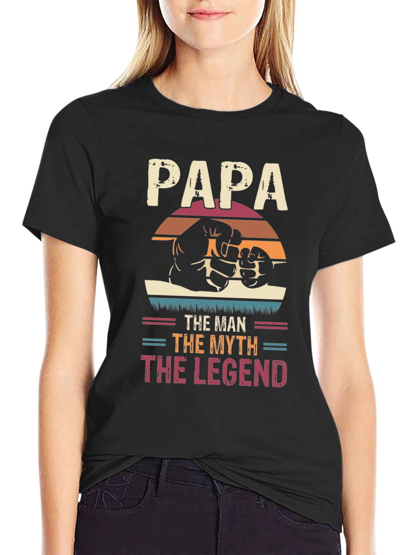 Papa The Man The Myth The Legend T-Shirt