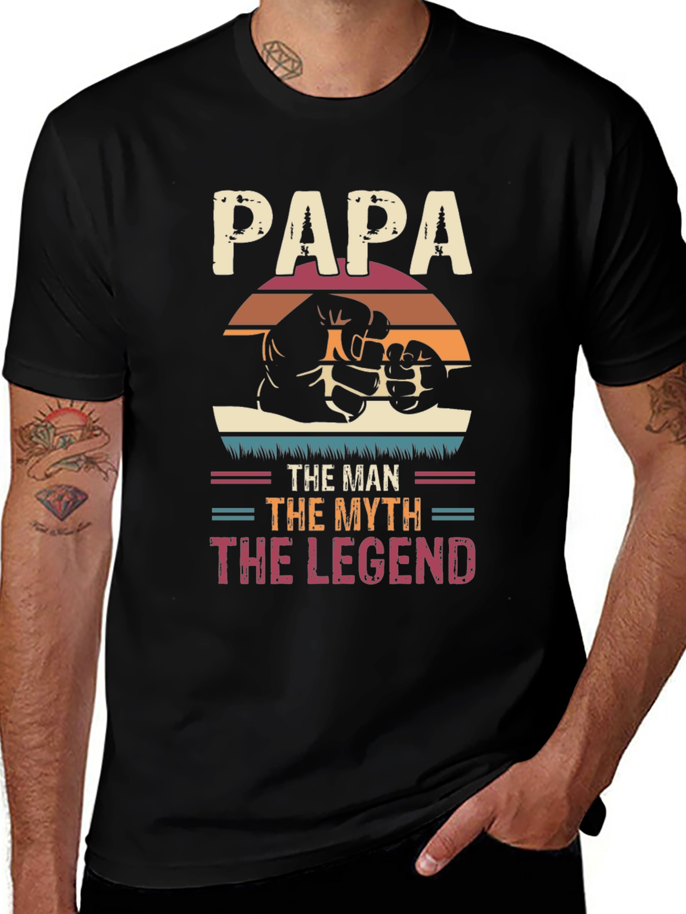 Papa The Man The Myth The Legend T-Shirt