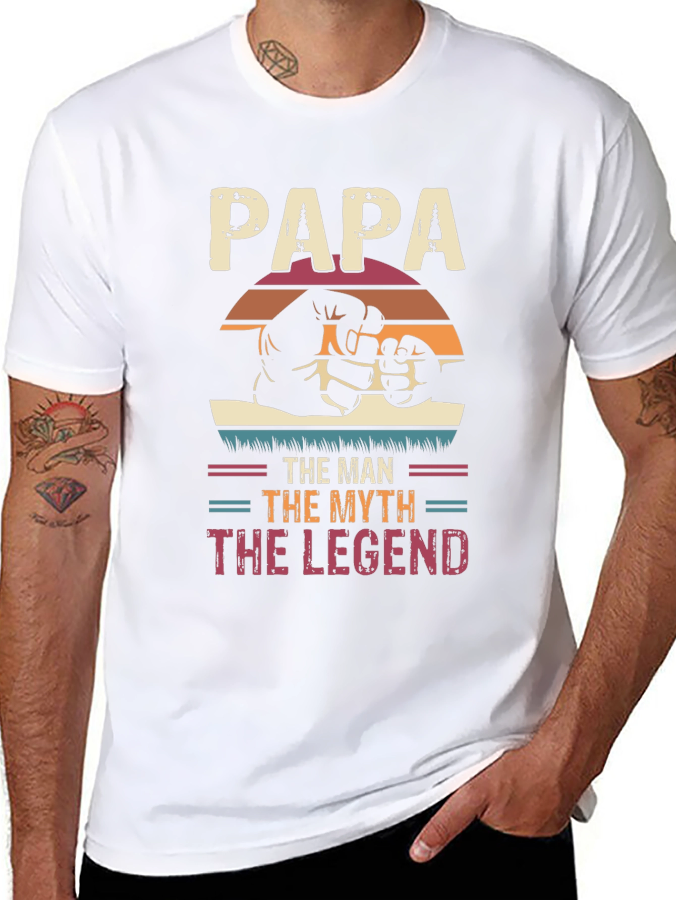 Papa The Man The Myth The Legend T-Shirt