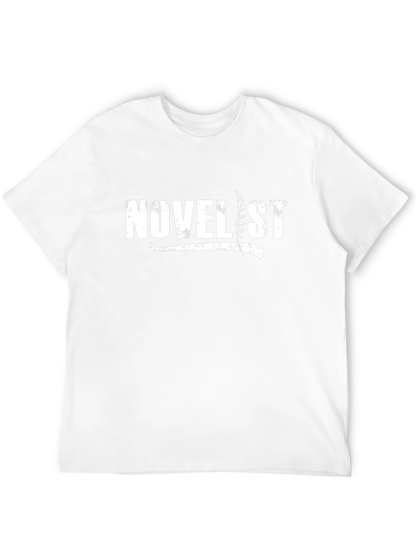Novel Writer T-Shirt - Black Graphic Tee