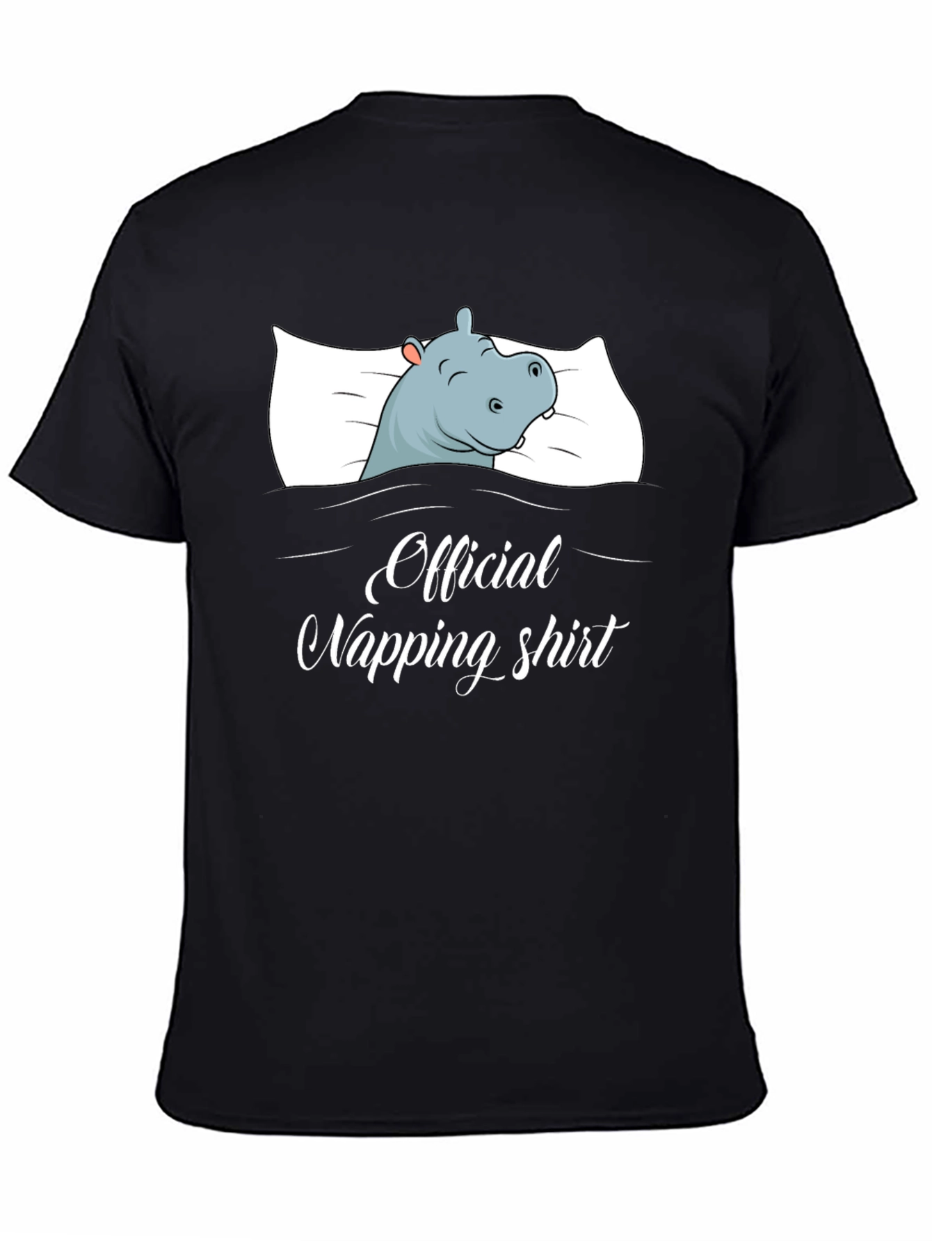 Official Napping Shirt - Hippo Sleeping Design