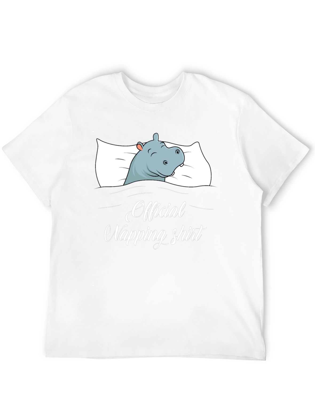 Official Napping Shirt - Hippo Sleeping Design